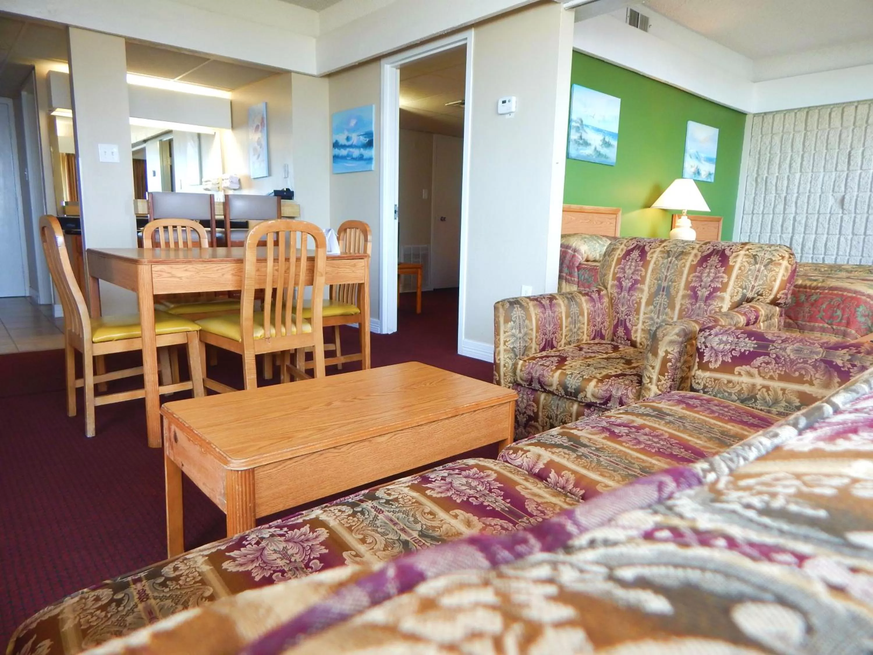 Two-Bedroom Suite with Ocean View in Padre South Hotel On The Beach