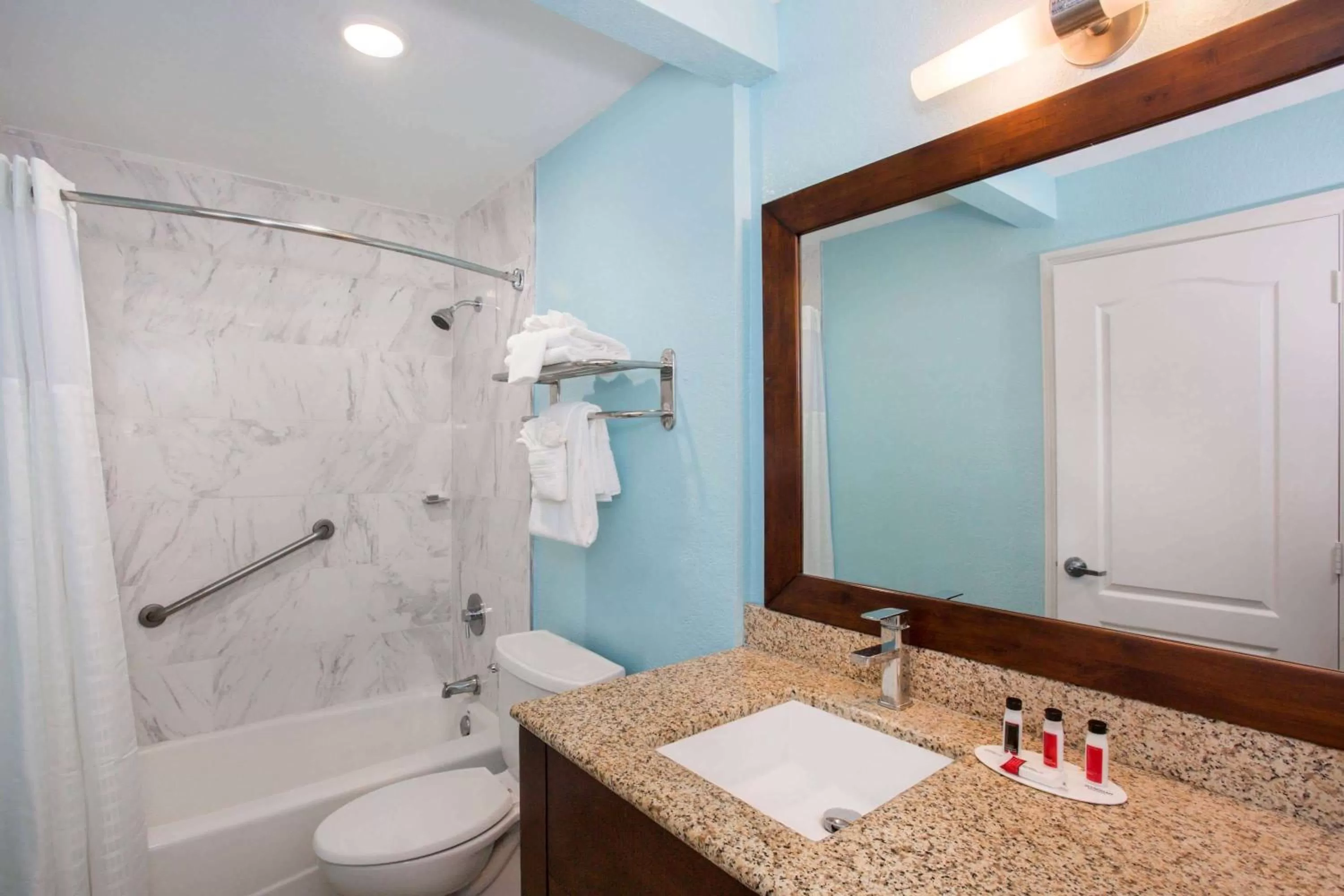 Bathroom in Days Inn by Wyndham Florida City