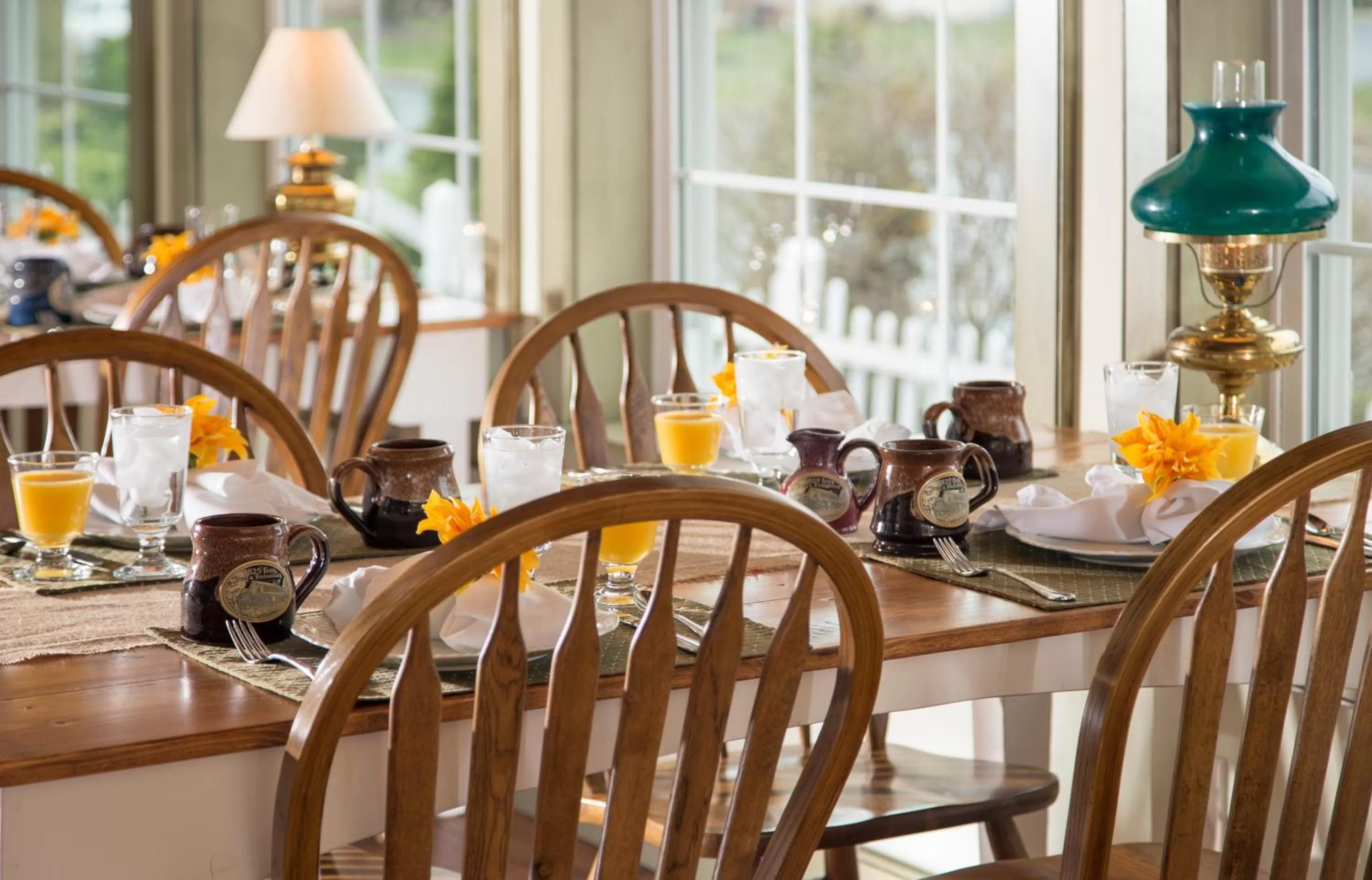 Dining area in 1825 Inn Bed and Breakfast