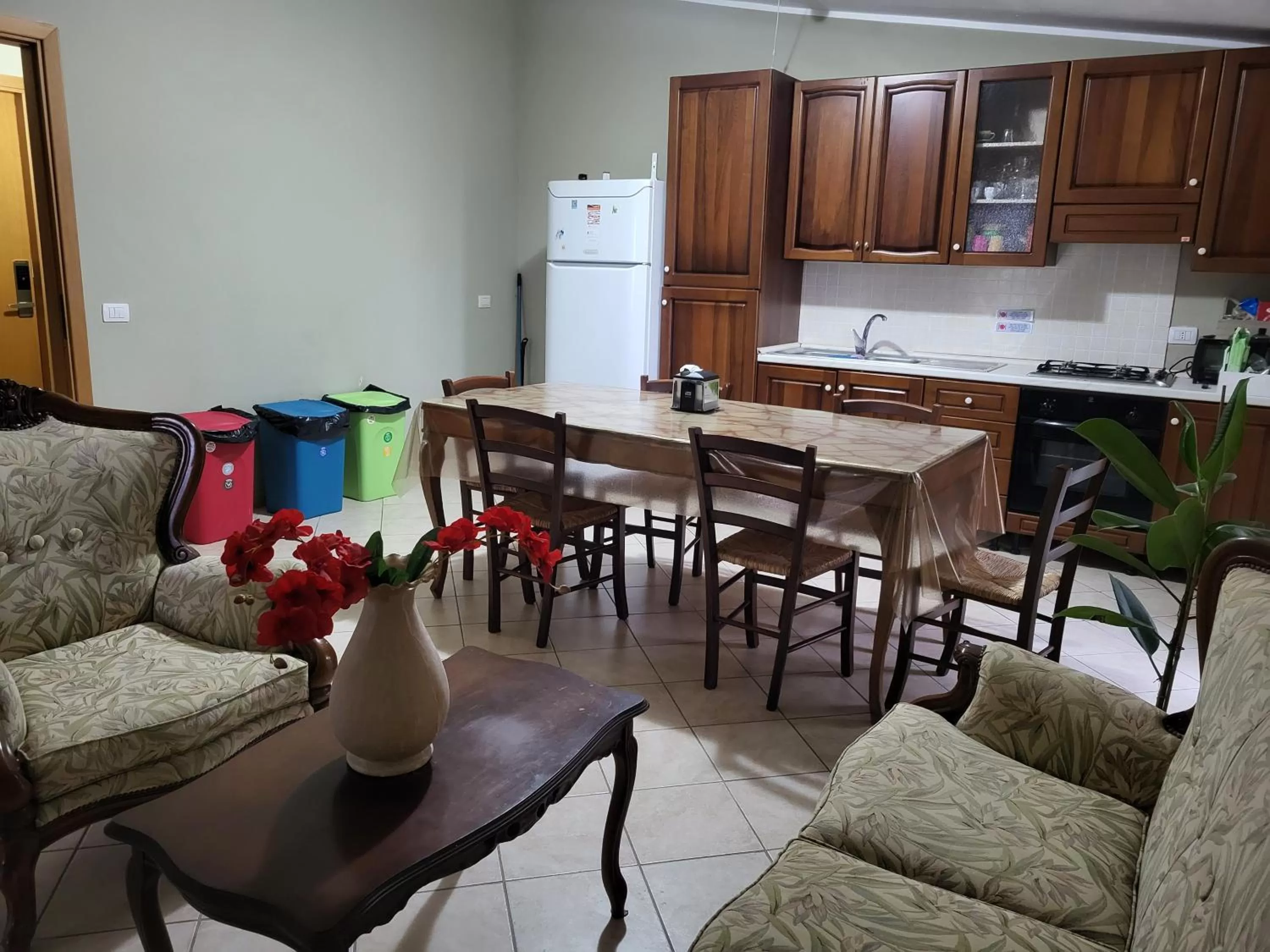 Kitchen or kitchenette in B&B Magna Grecia