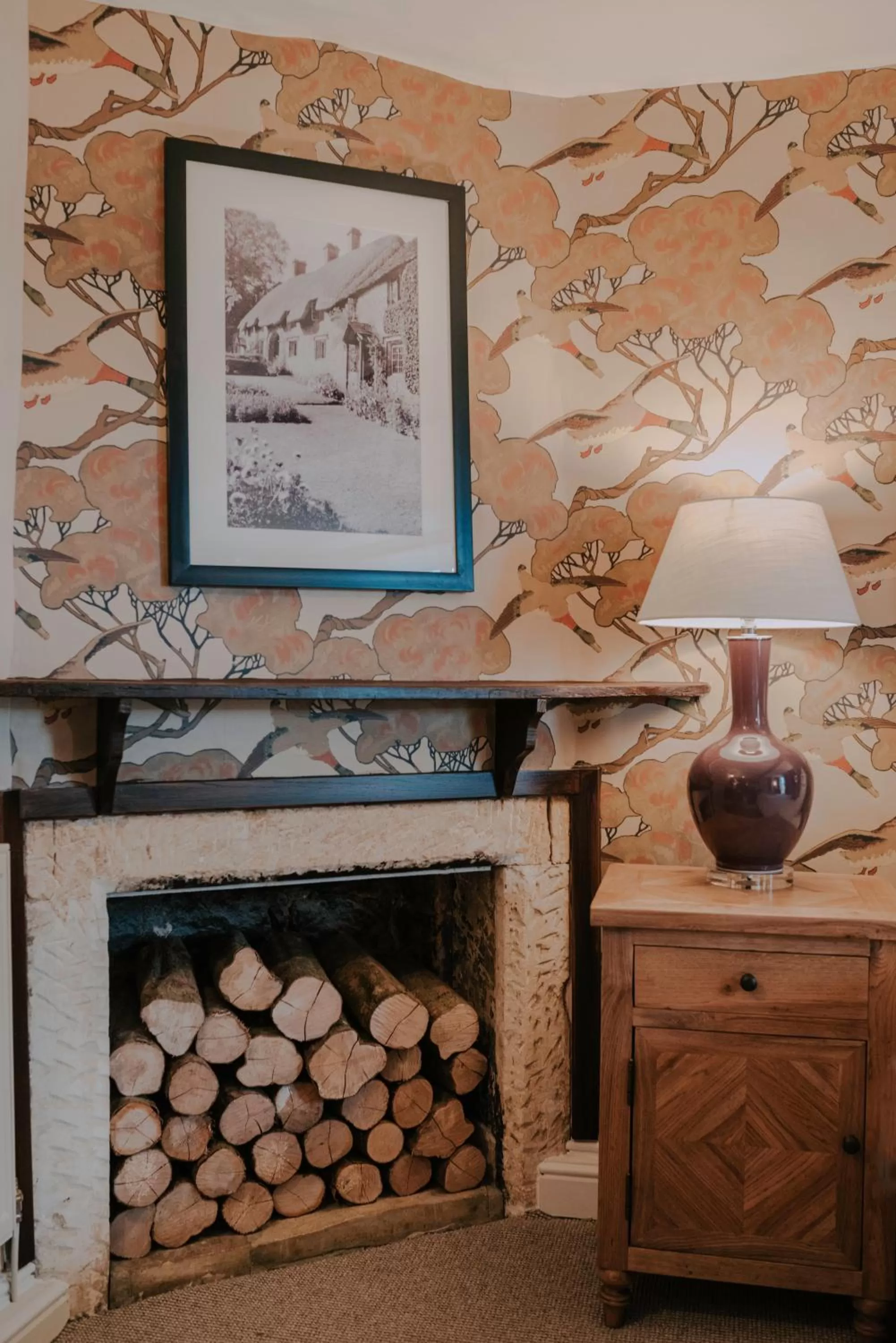 Decorative detail in The Falkland Arms