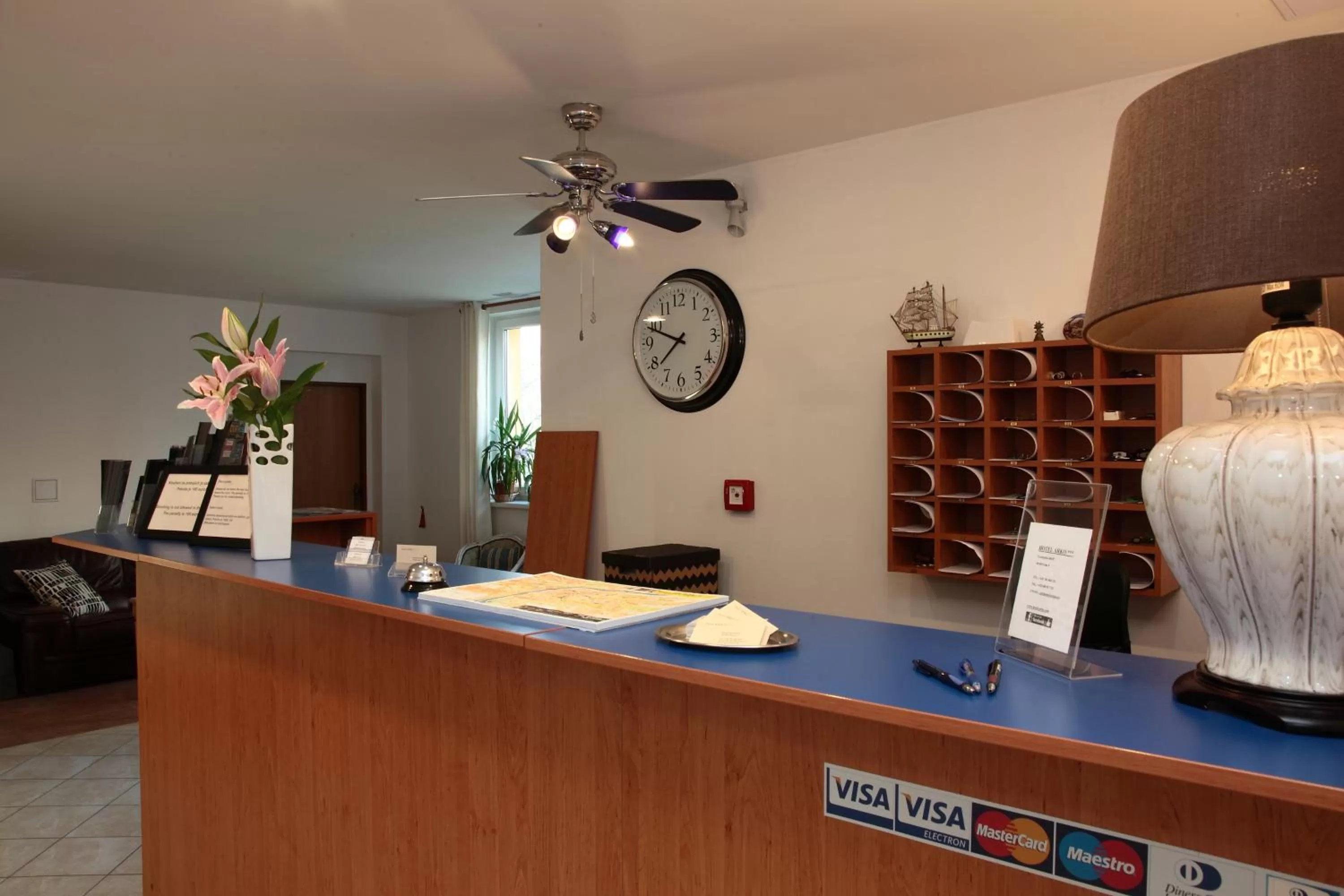 Lobby or reception in Hotel Arko