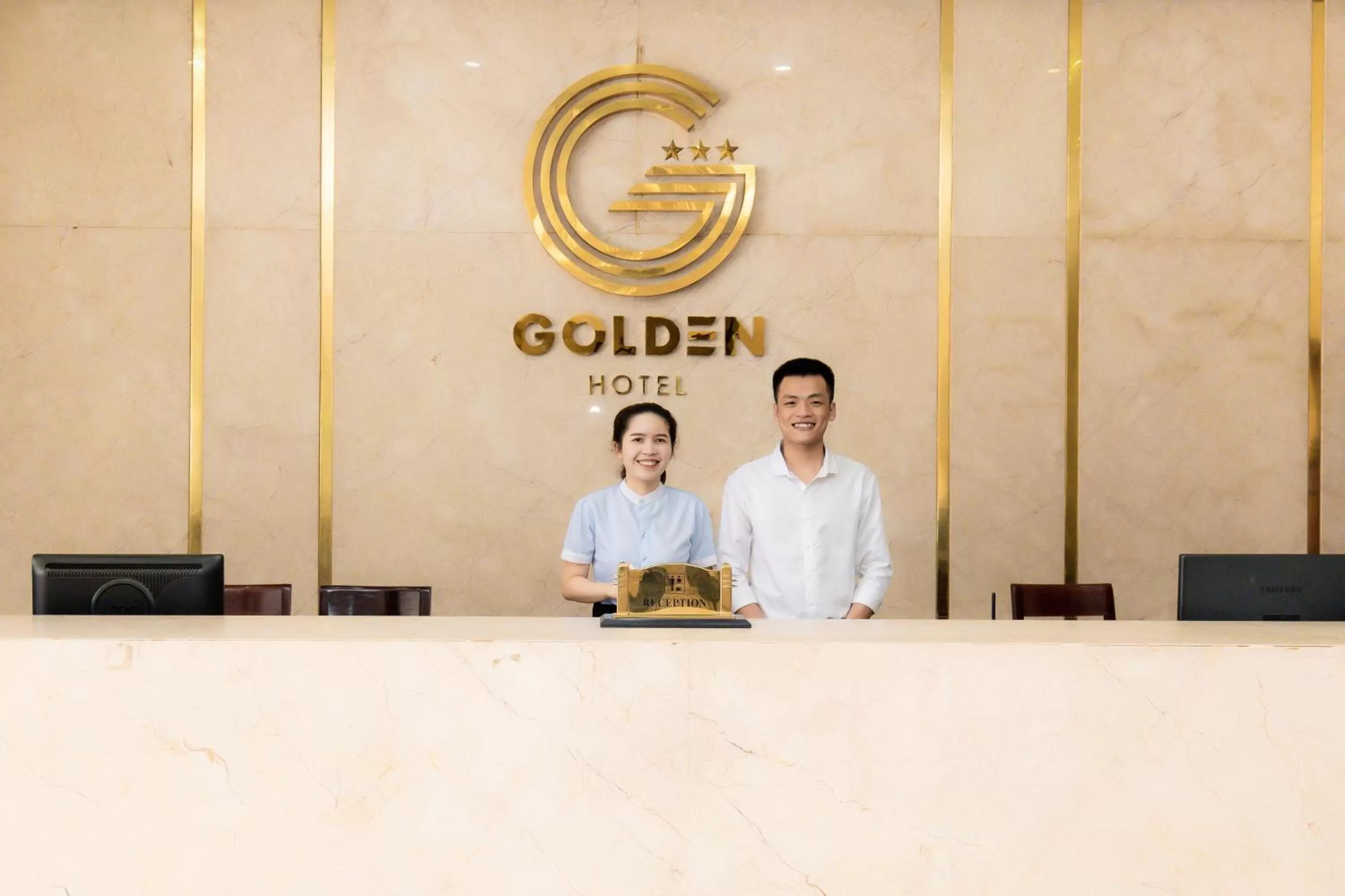 Staff in Golden Quang Tri Hotel