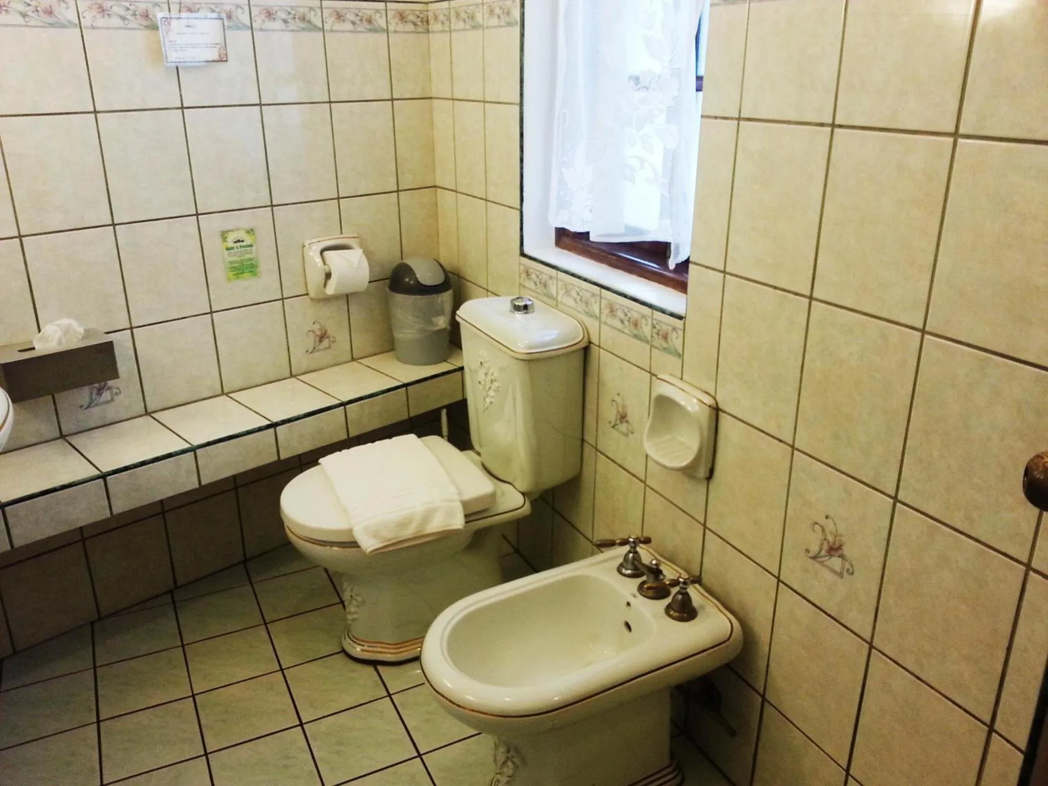 Toilet in Dolce Vita Hotel