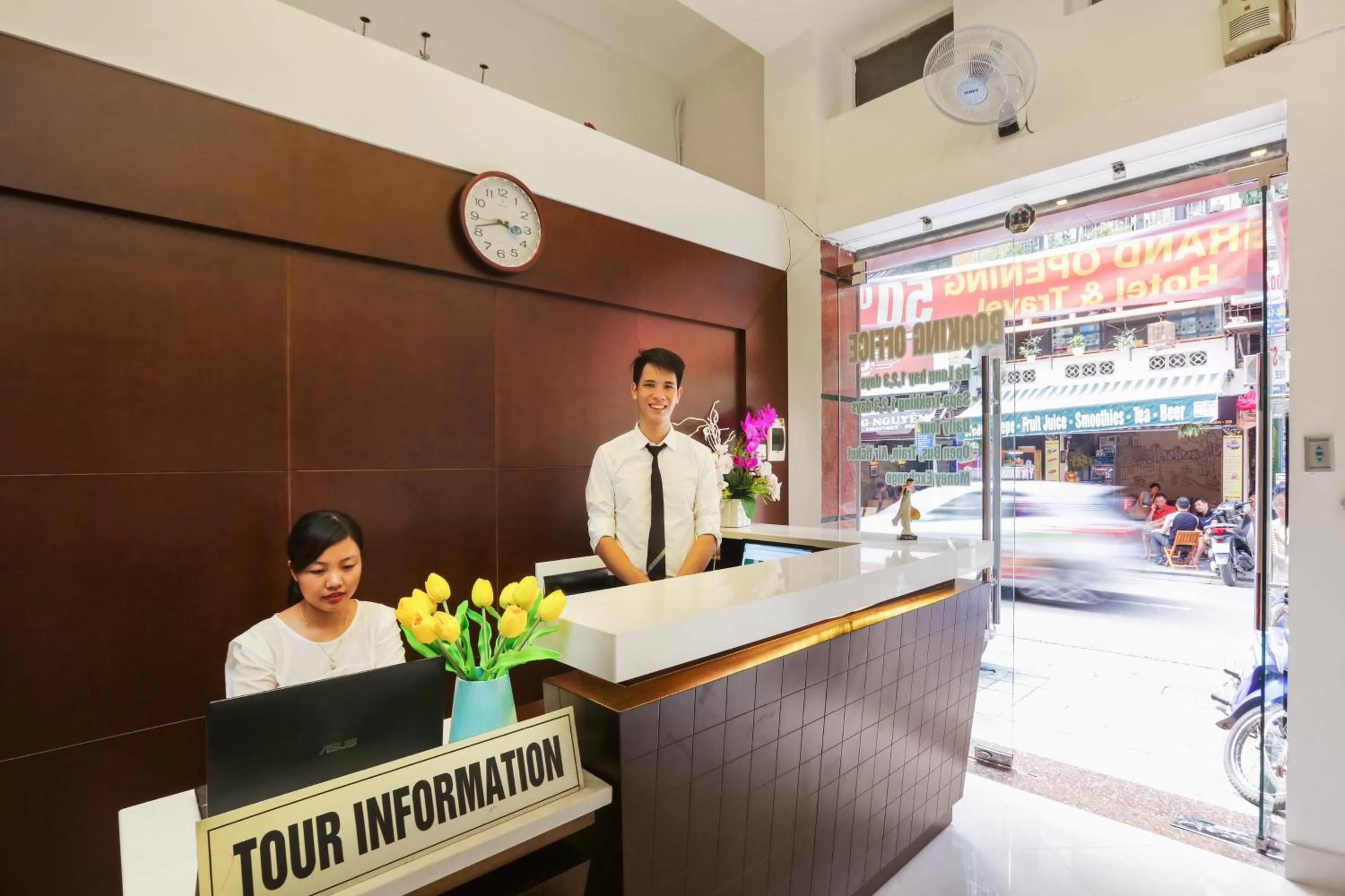 Lobby or reception in Hanoi La Vision Hotel