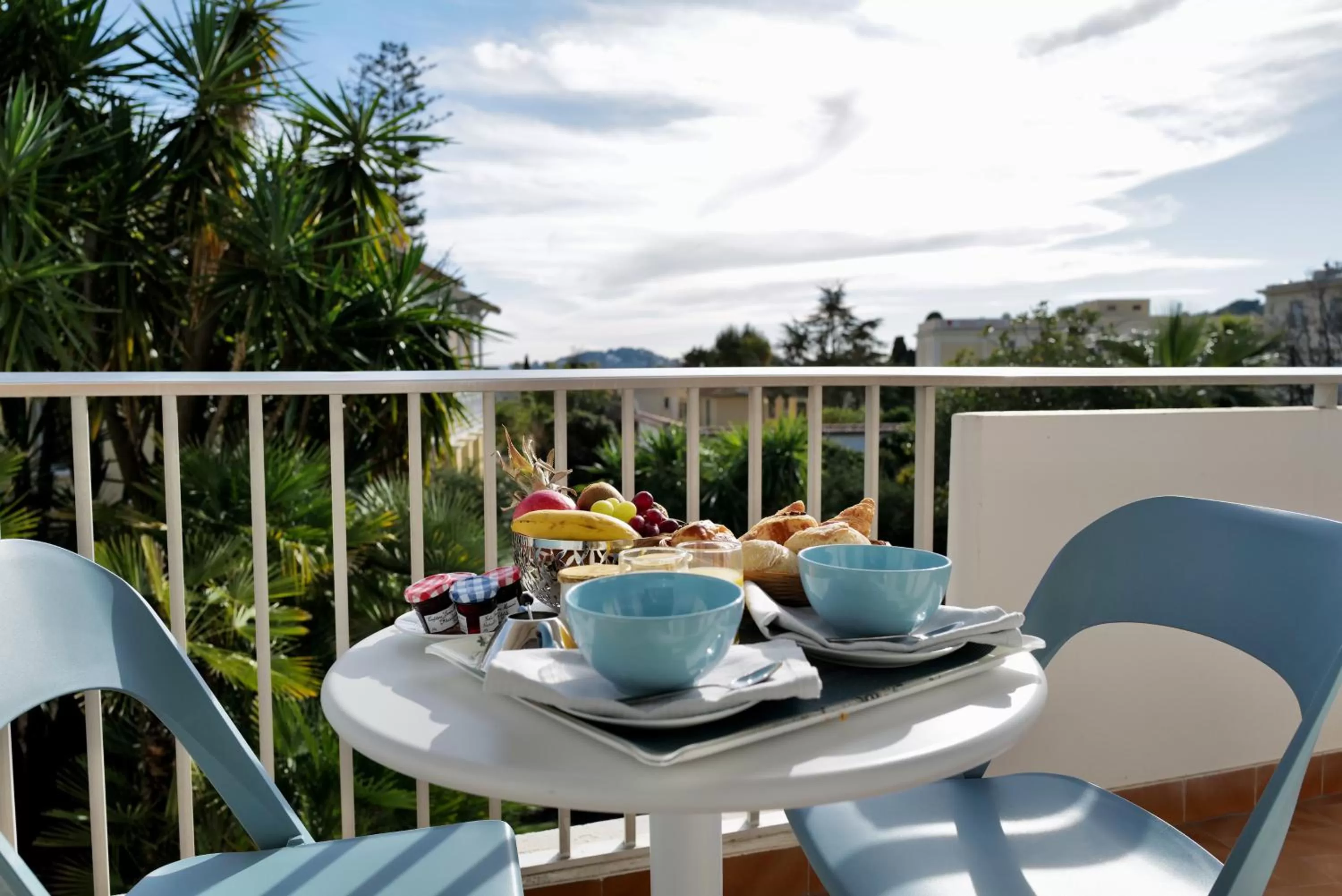 Balcony/Terrace in Résidence Carlton - Rénovée avec Piscine