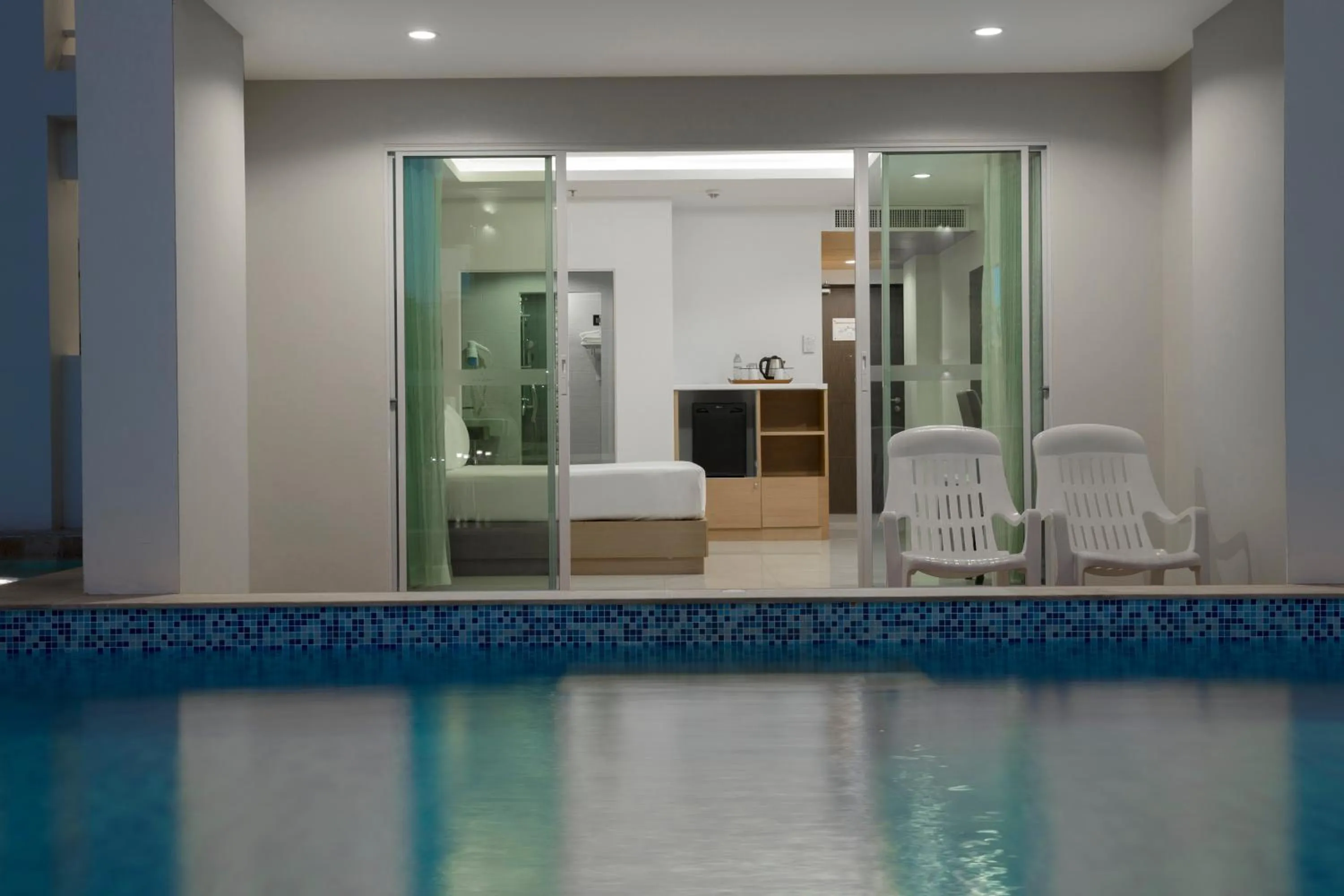 Seating area in Chanalai Hillside Resort, Karon Beach