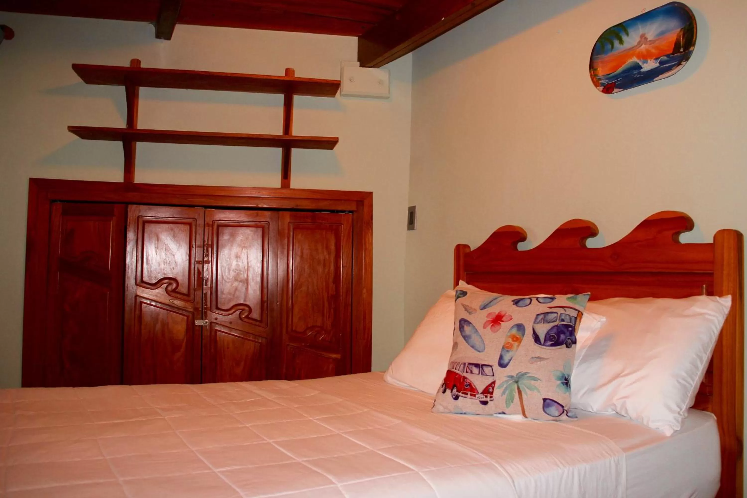 Bed in Cabañas La Casa de Pucha