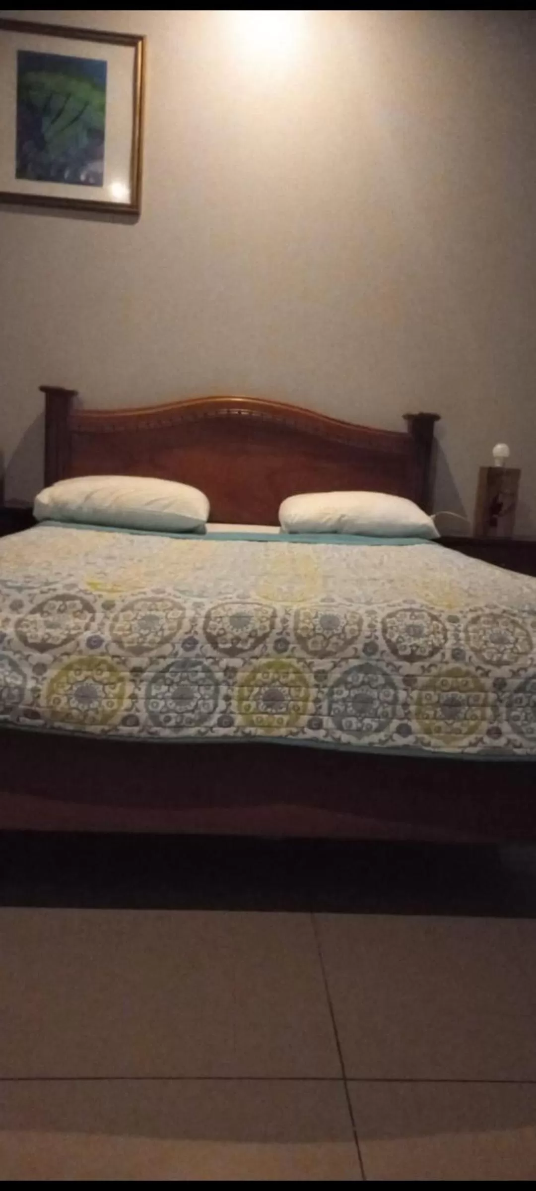 Bed in Hotel la Cueva Limon