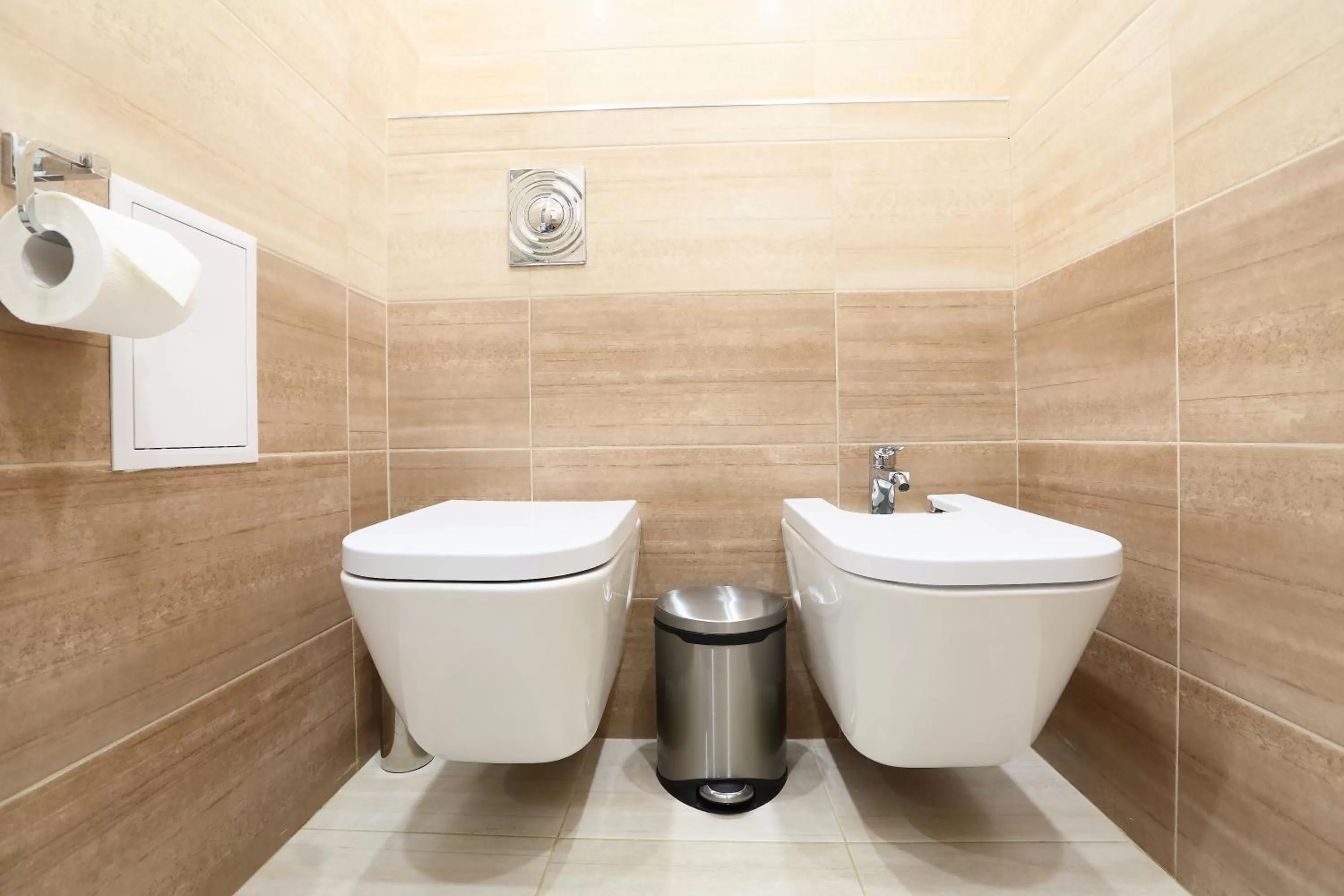 Bathroom in Oberig Hotel