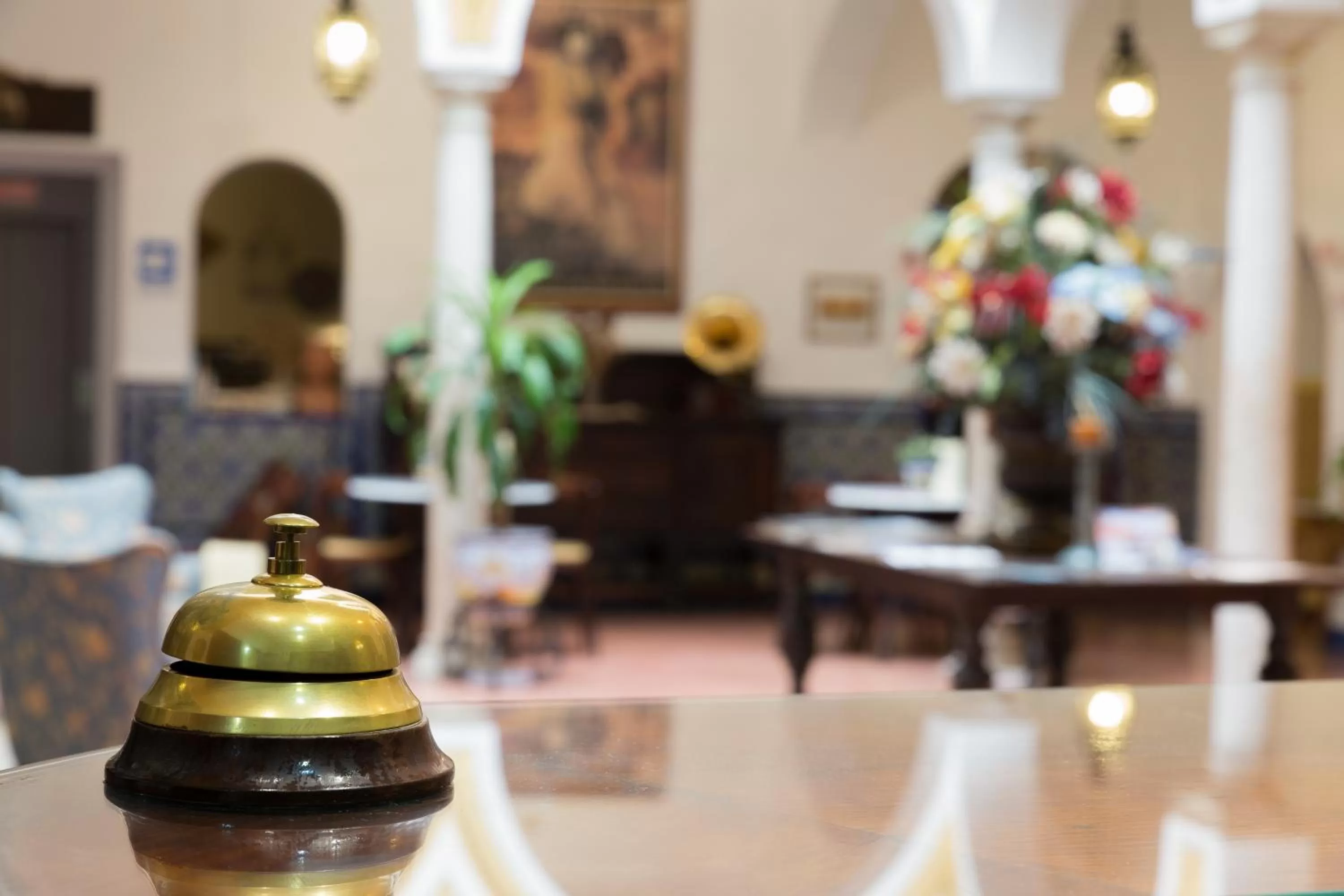 Patio in Hotel Abanico Casa Palacio