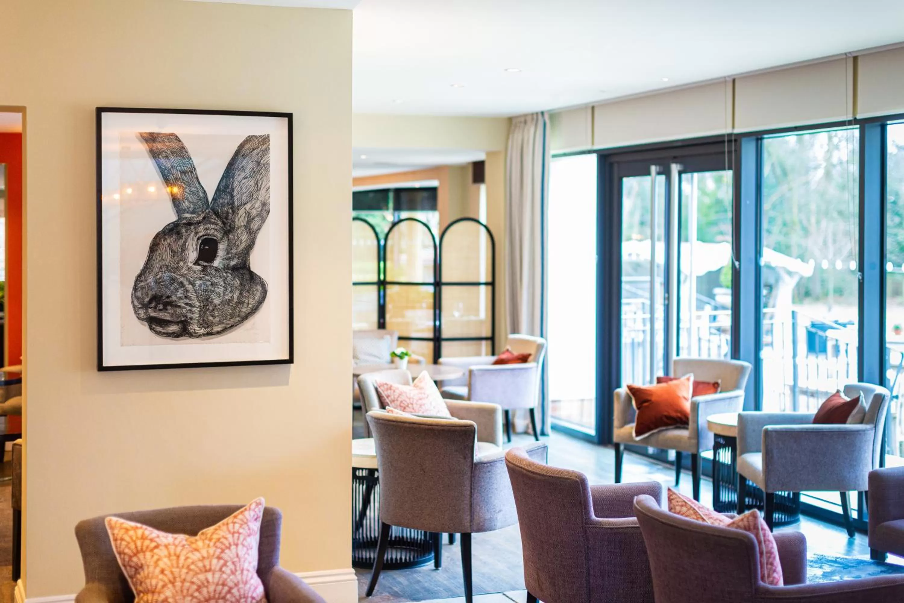 Communal lounge/ TV room in Hogarths