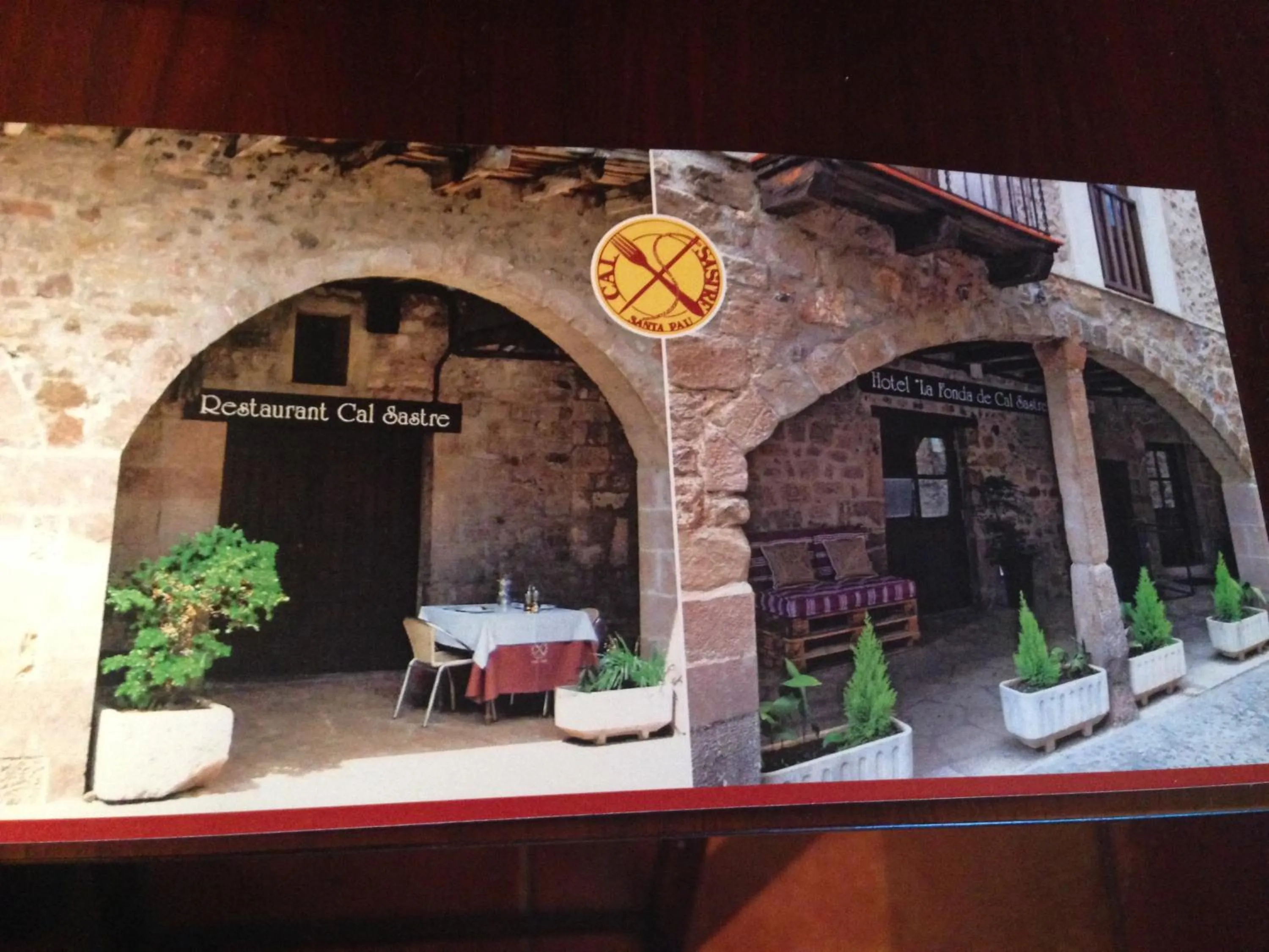 Facade/entrance in Hotel Cal Sastre