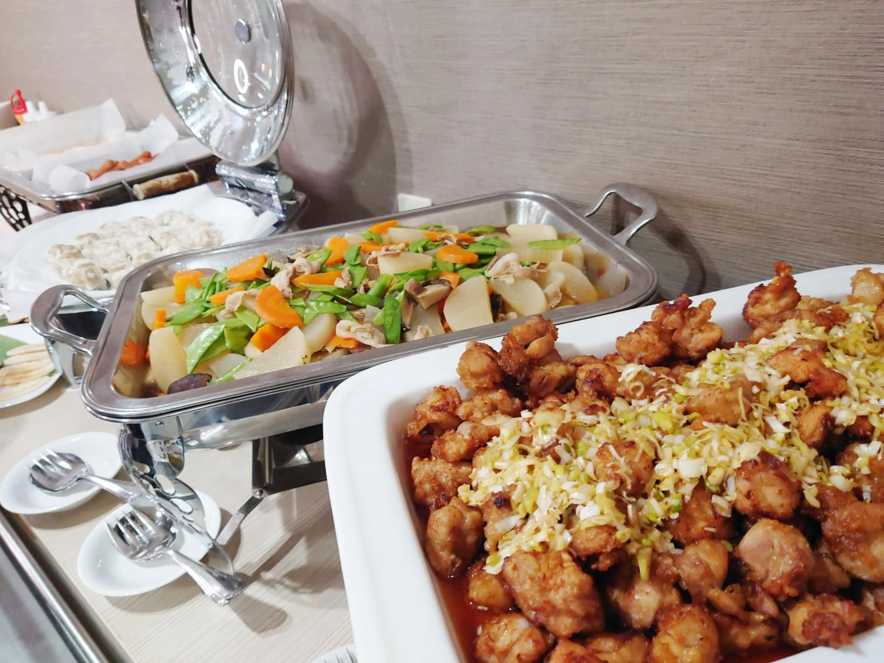 Breakfast in Hotel Green Pacific