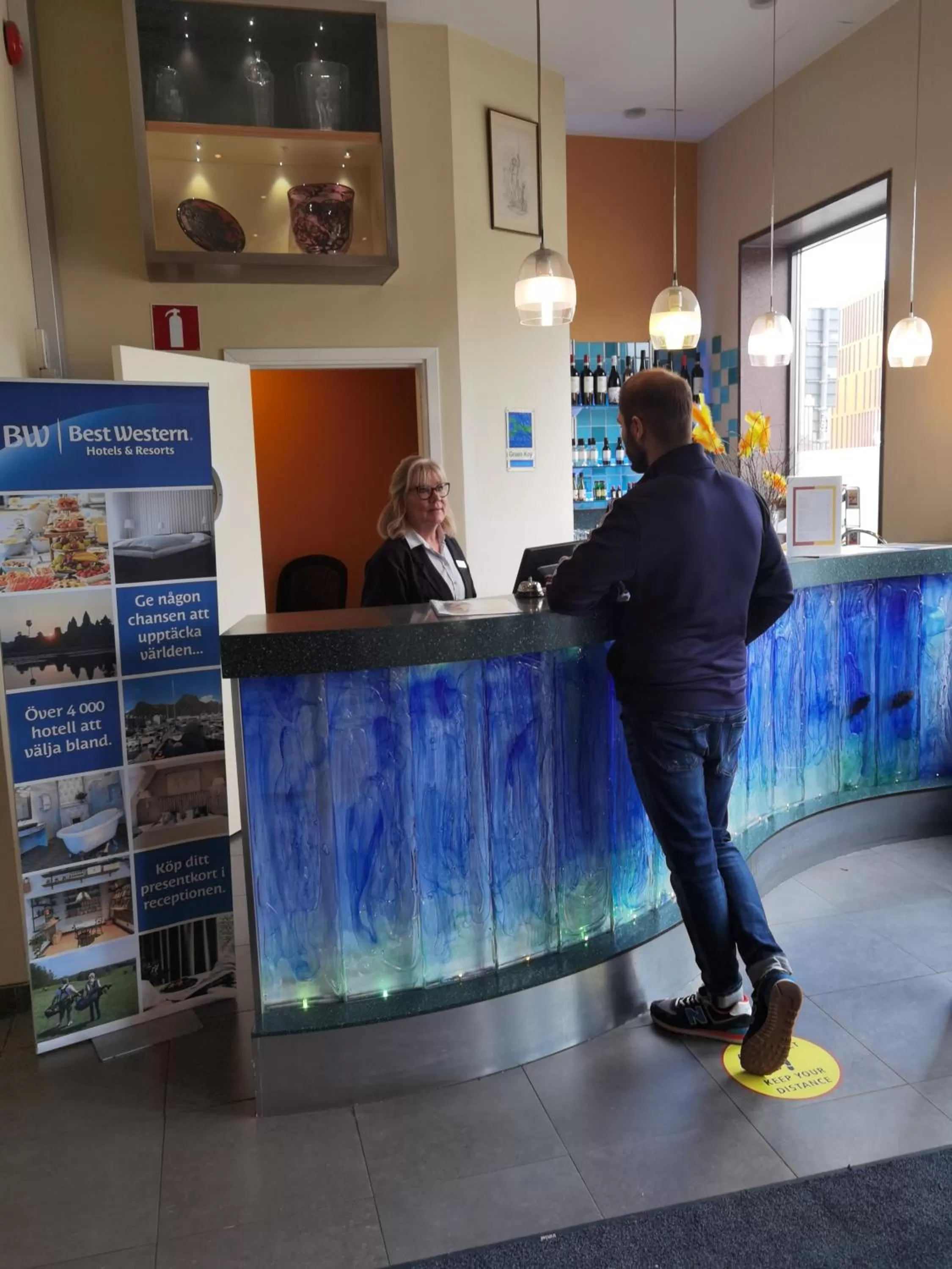 Staff in Best Western Hotel Royal