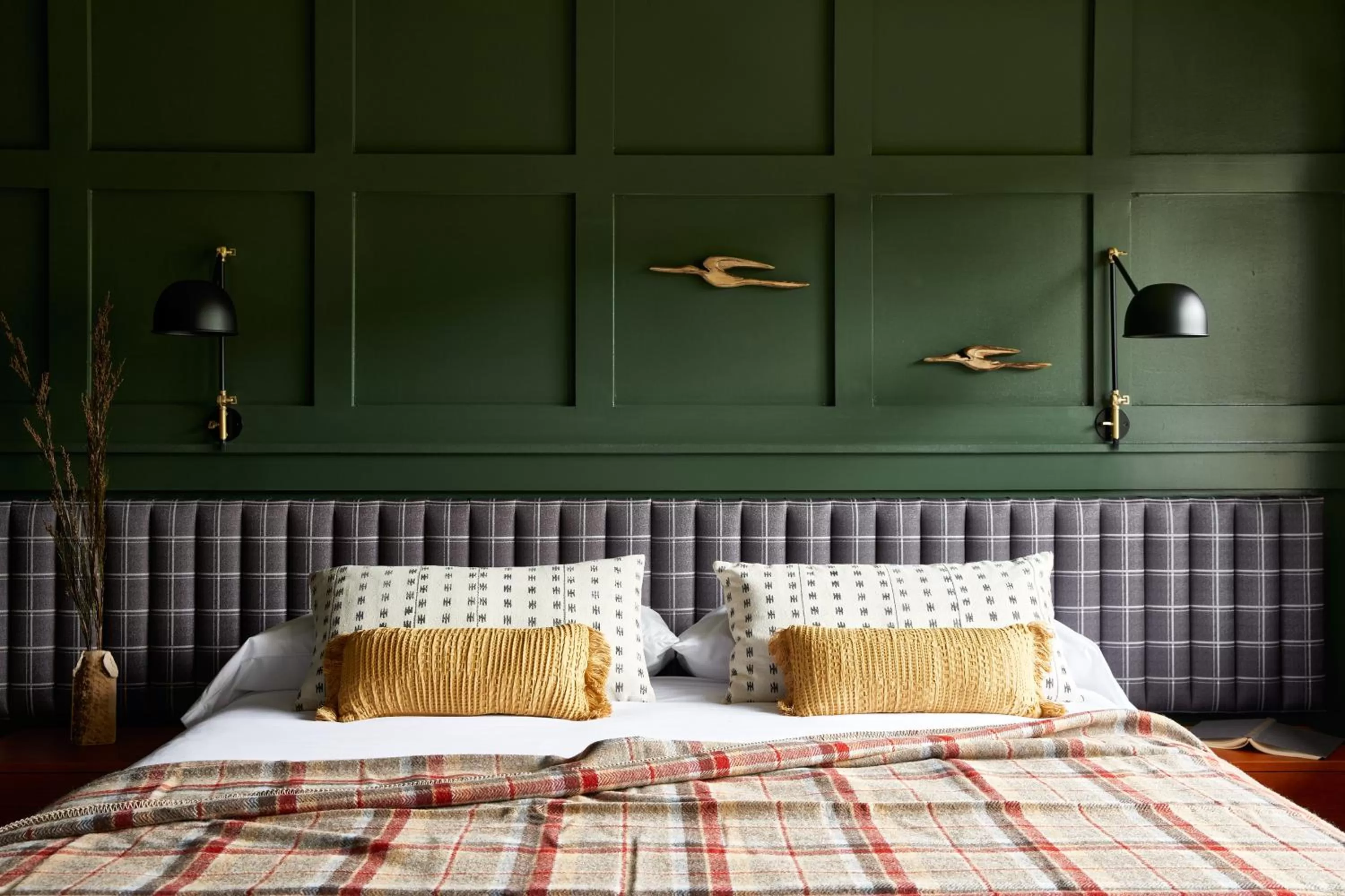 Bed in Hunter Lodge, a Bluebird by Lark