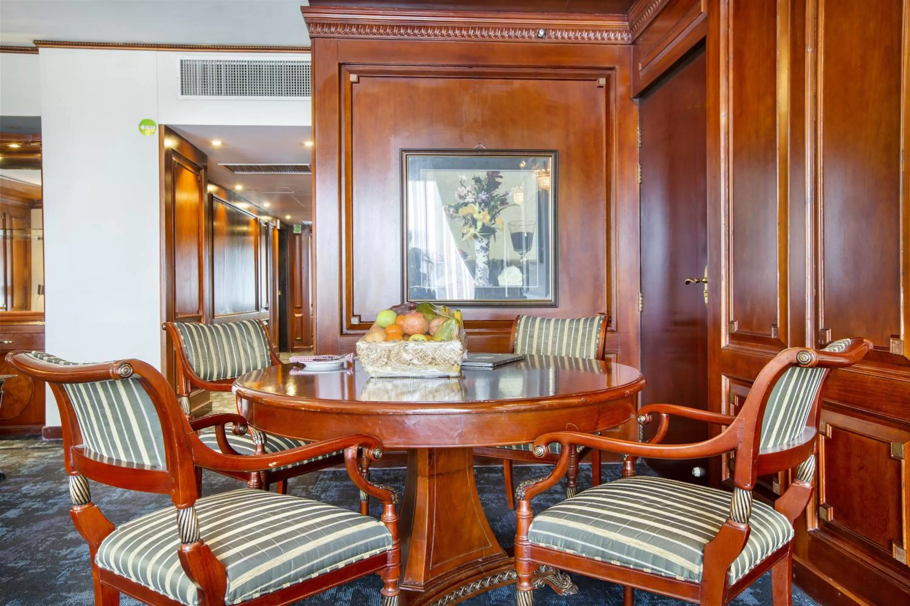 Seating area in Hotel Sarina