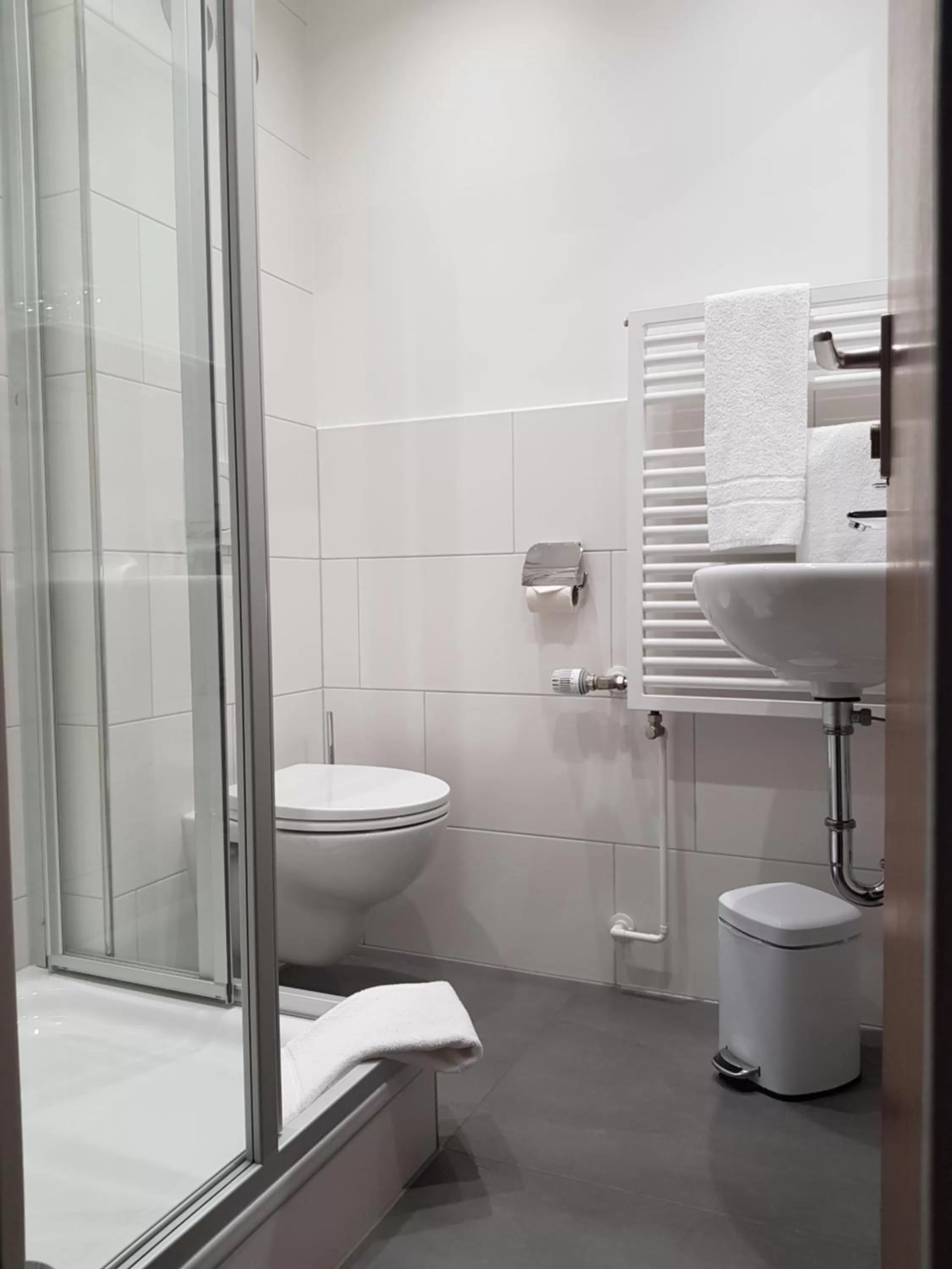 Bathroom in Apart Hotel Freiburg