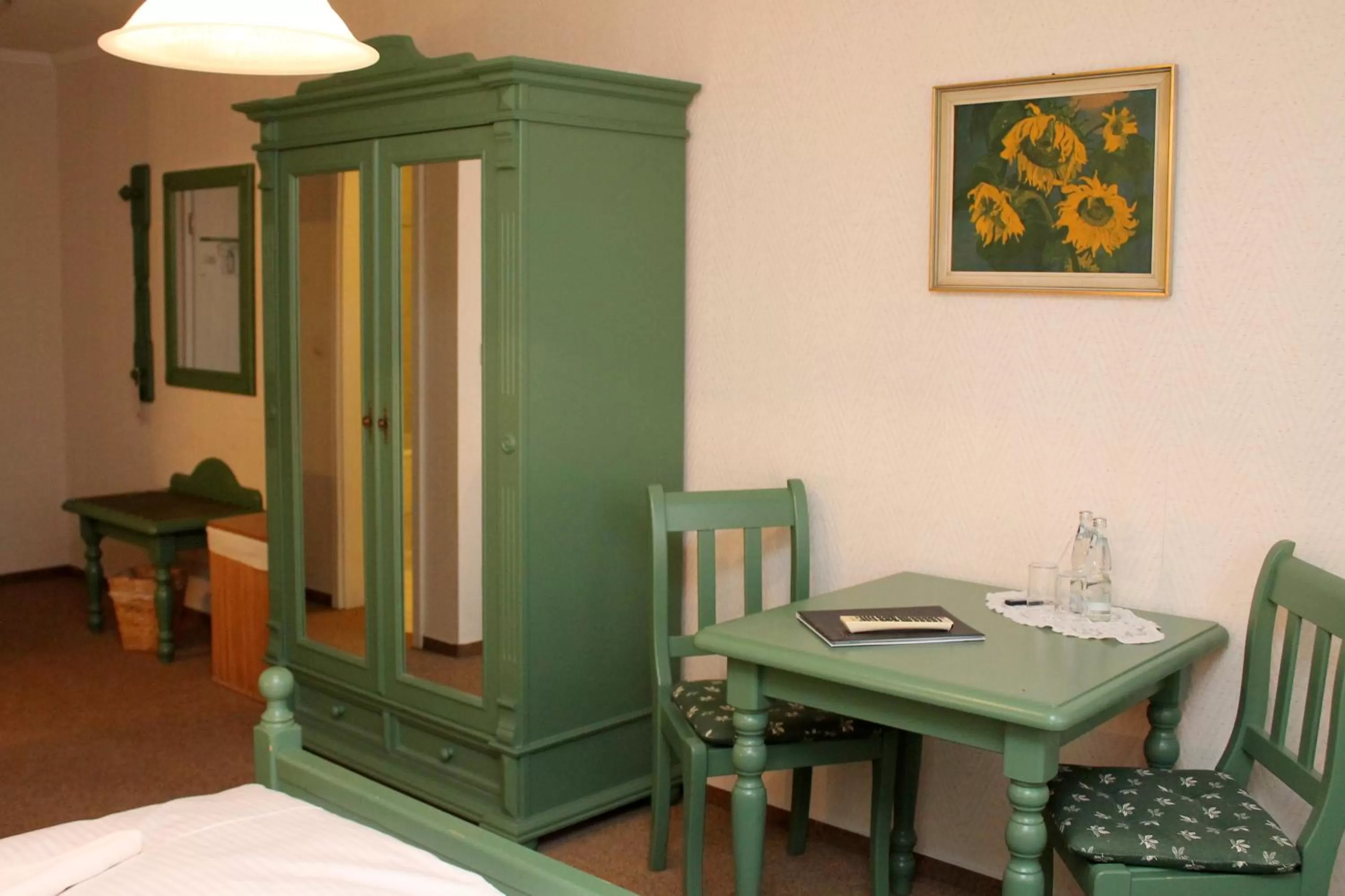 Seating area in Landgasthof Zur Goldenen Aue