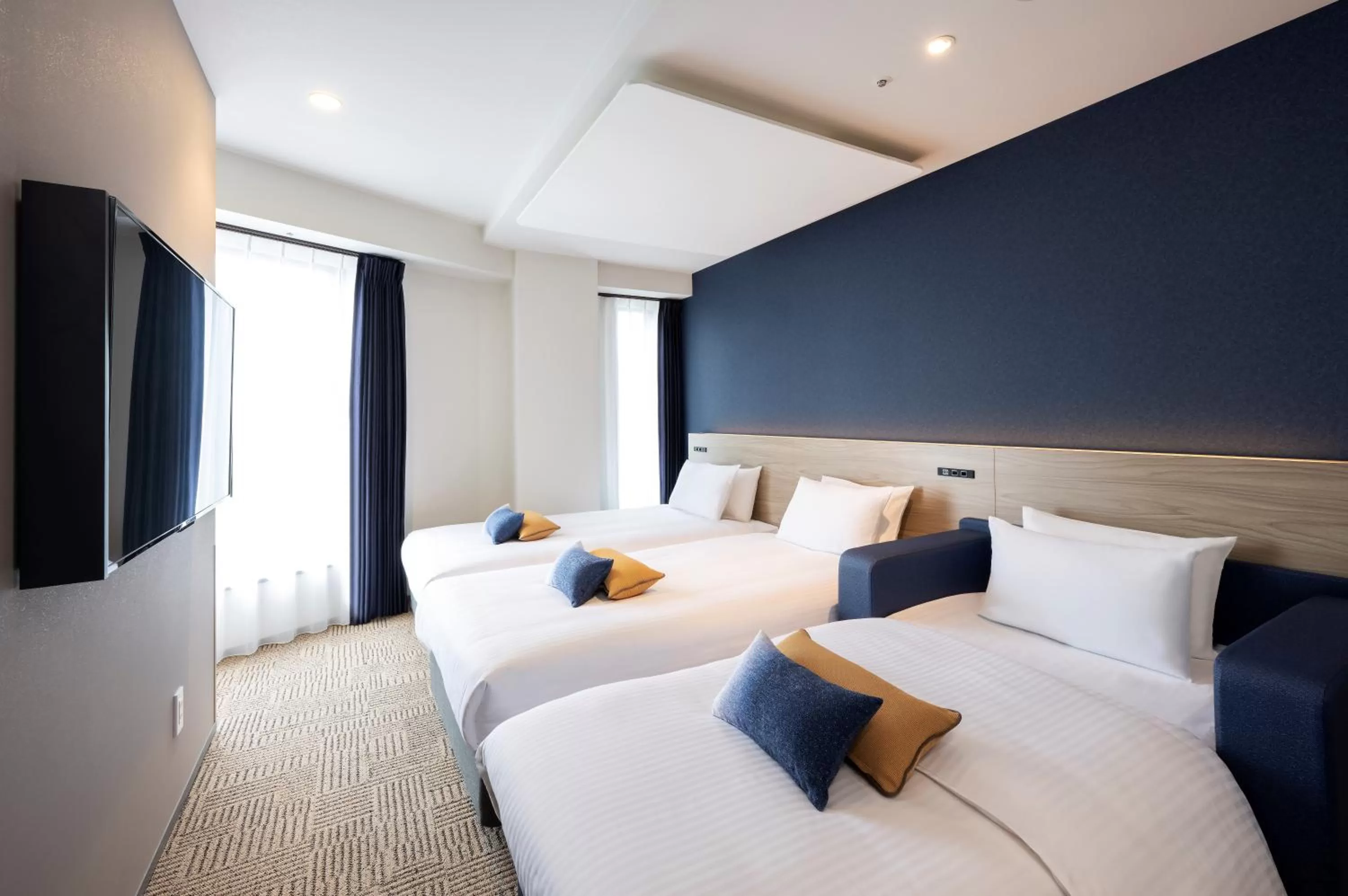 Photo of the whole room, Bed in HOTEL AMANEK Shinjuku Kabukicho