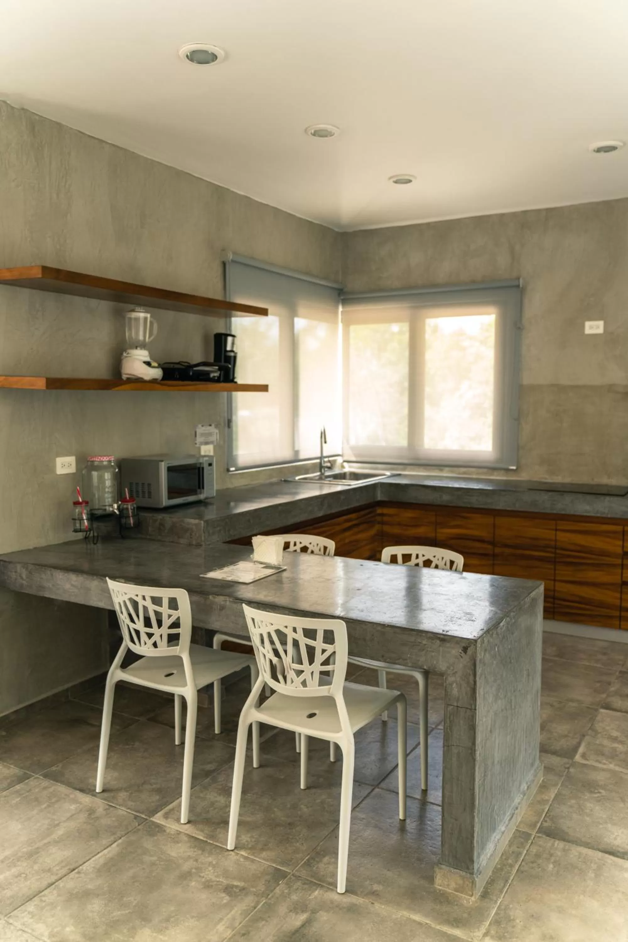 kitchen in Panacea Condo Tulum