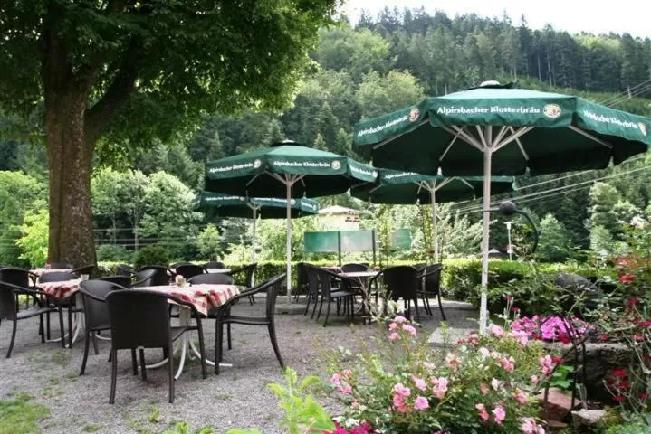 Balcony/Terrace, Restaurant/Places to Eat in Gasthaus Zur Linde