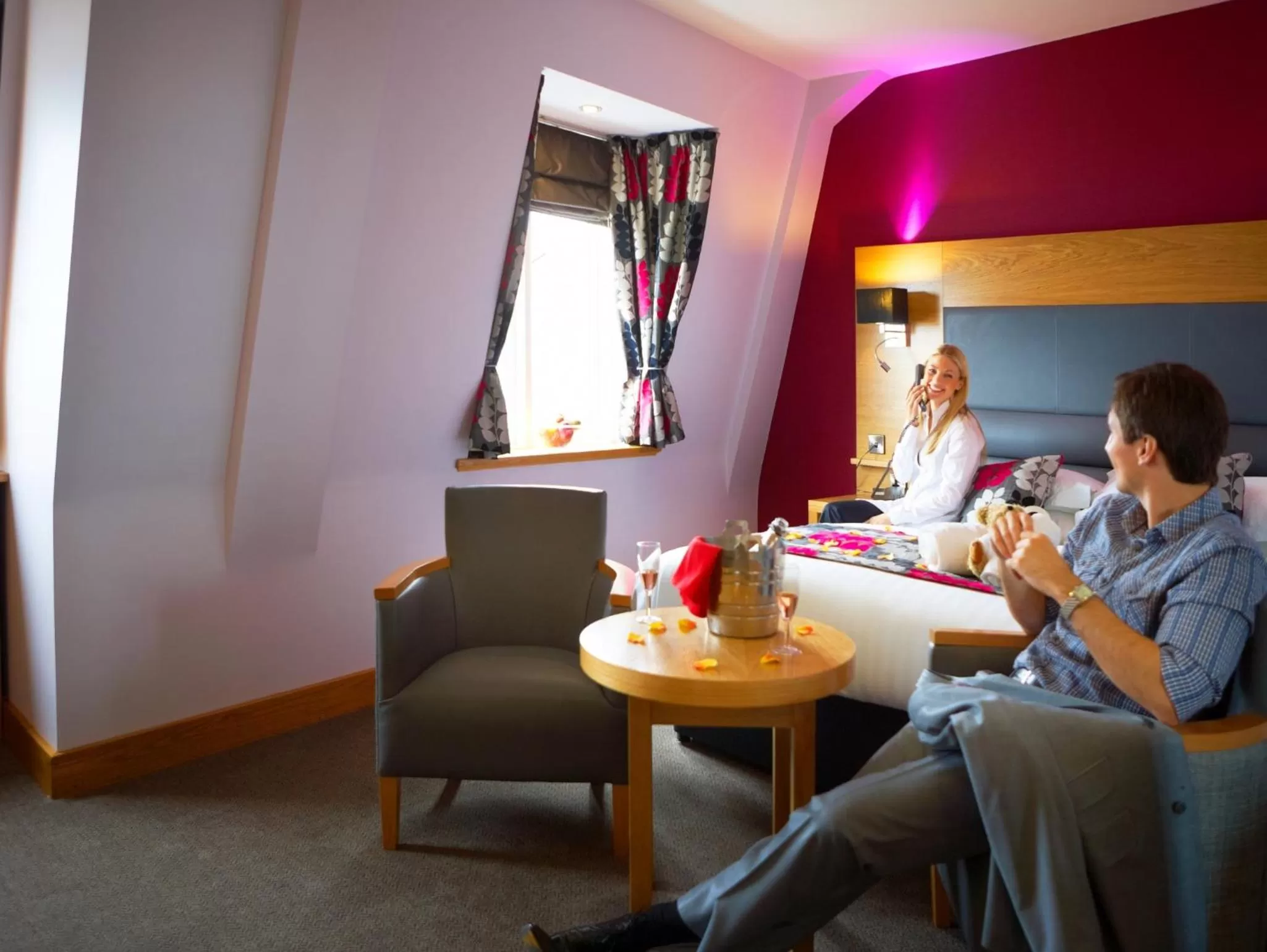 People in Crown Spa Hotel Scarborough by Compass Hospitality