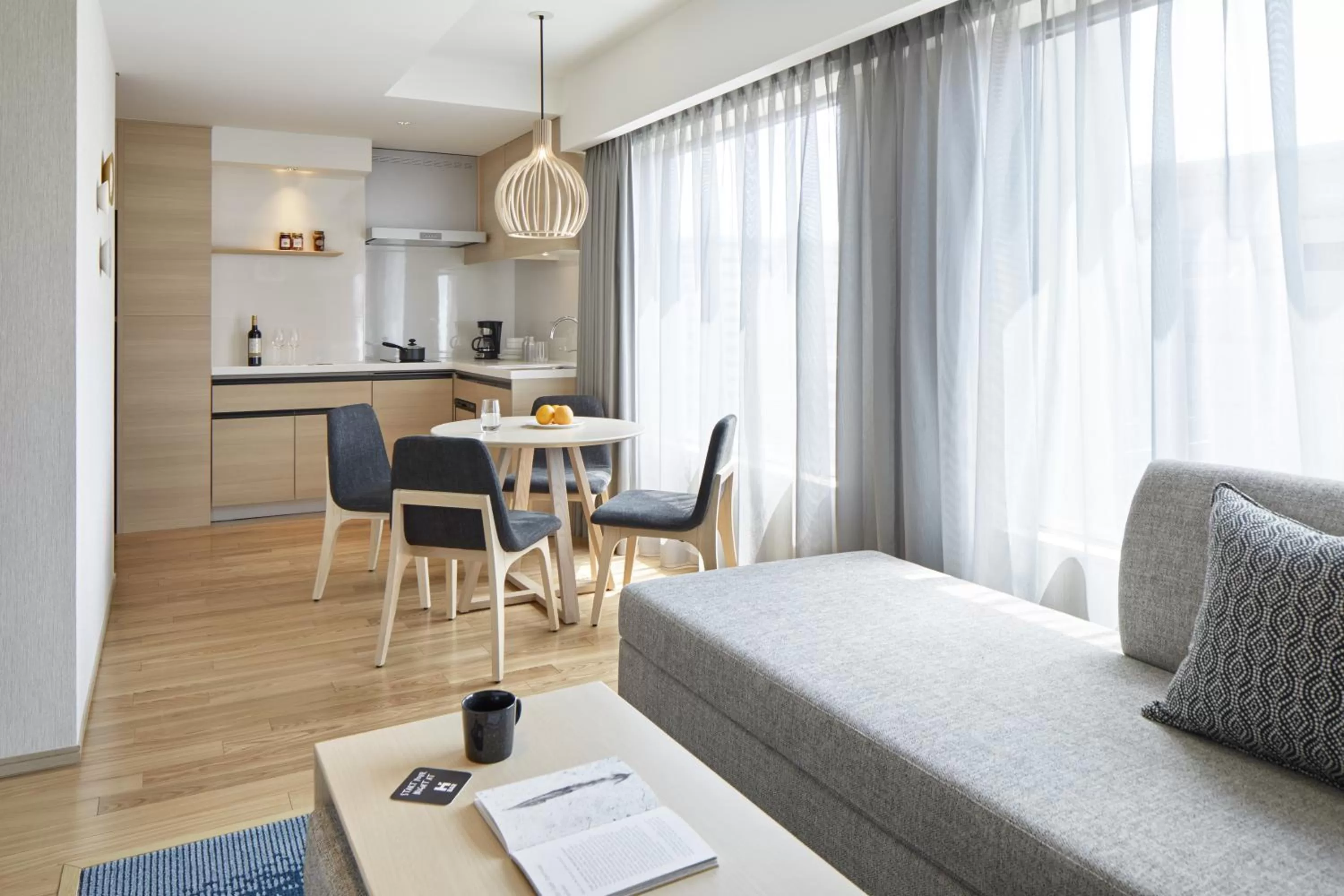 Photo of the whole room in Hyatt House Kanazawa