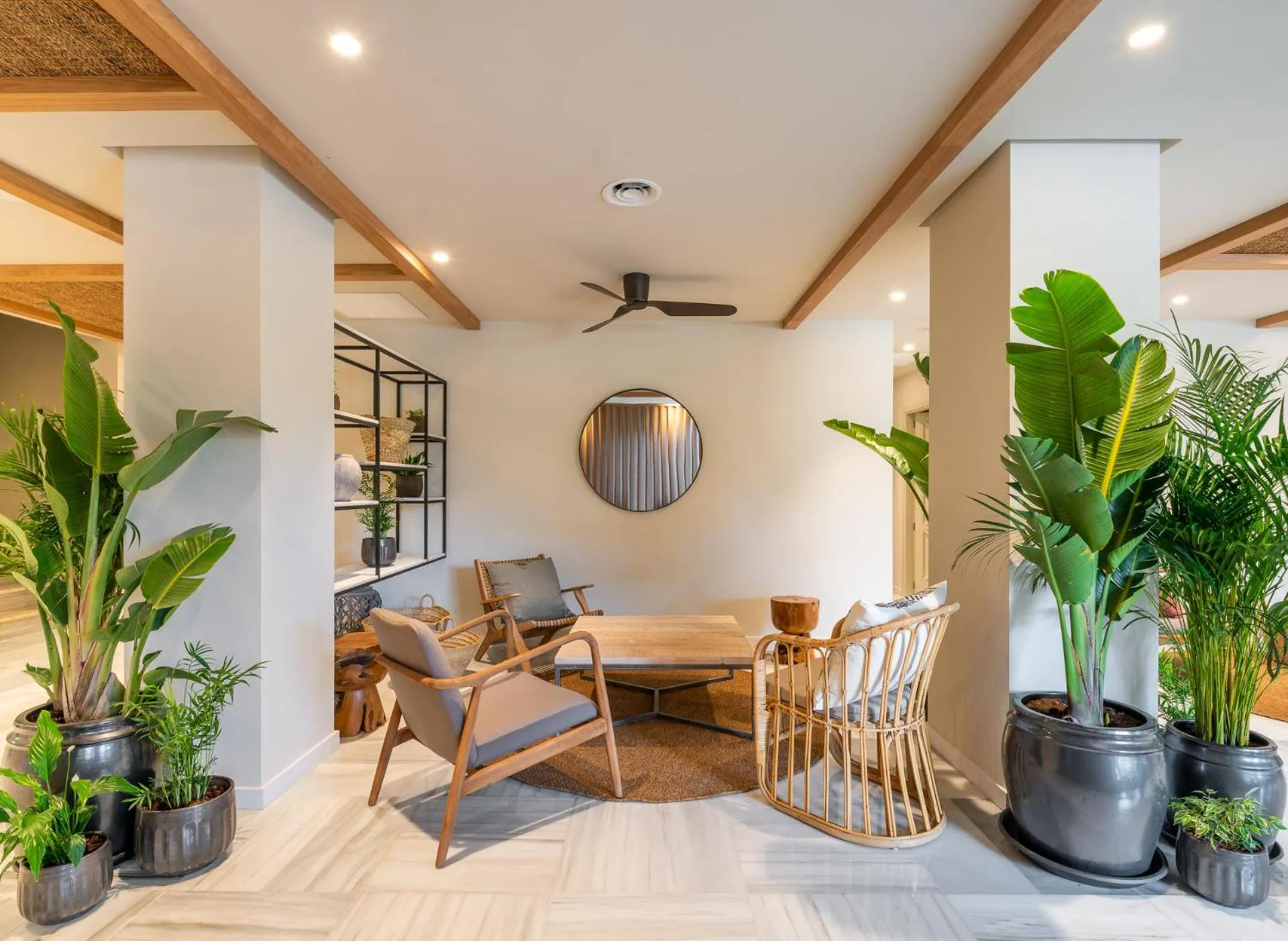 Lobby or reception in Hotel Eden Nord Soller