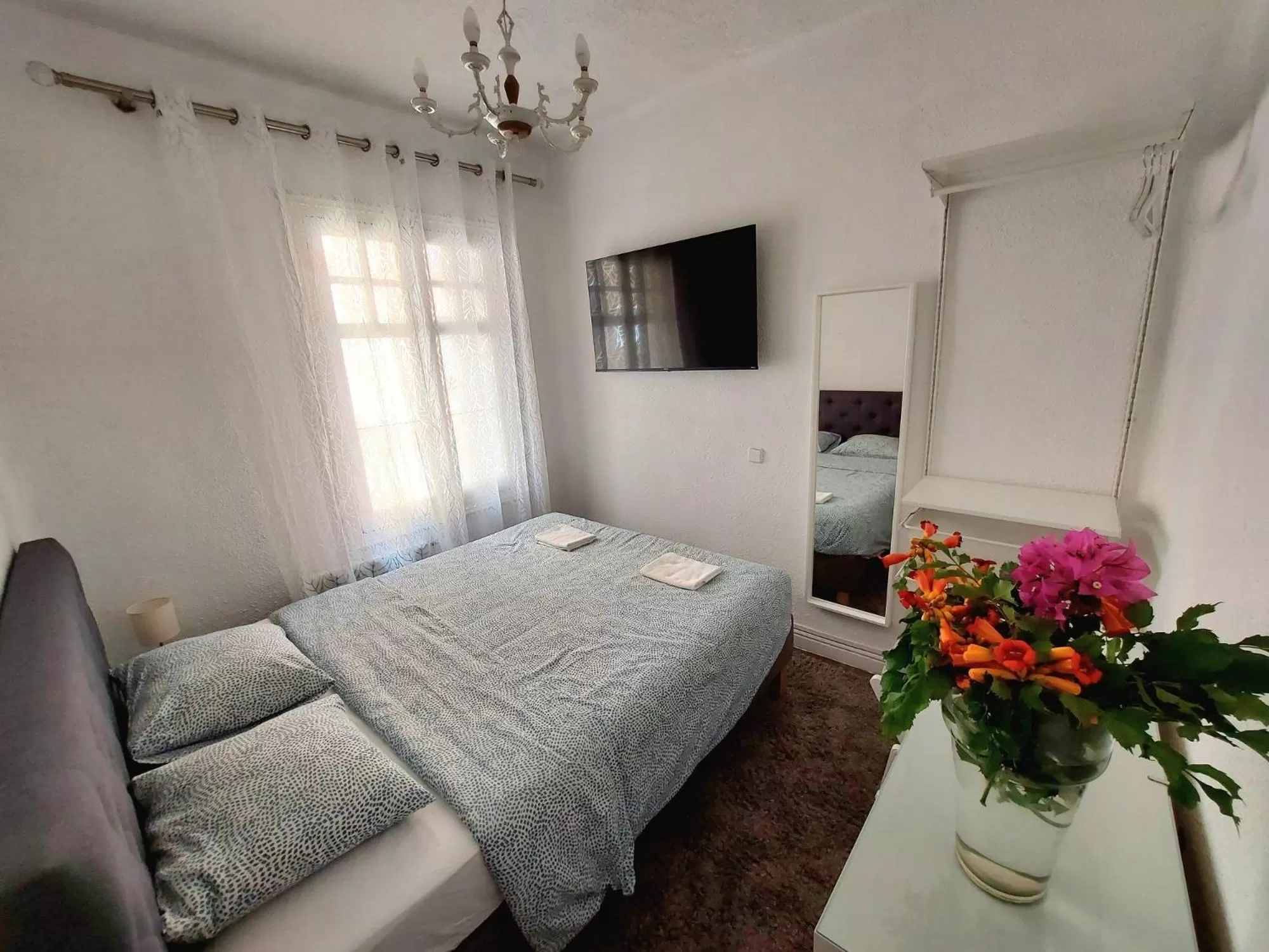 Bed in N1 Casa de Madrid - greenpeace line