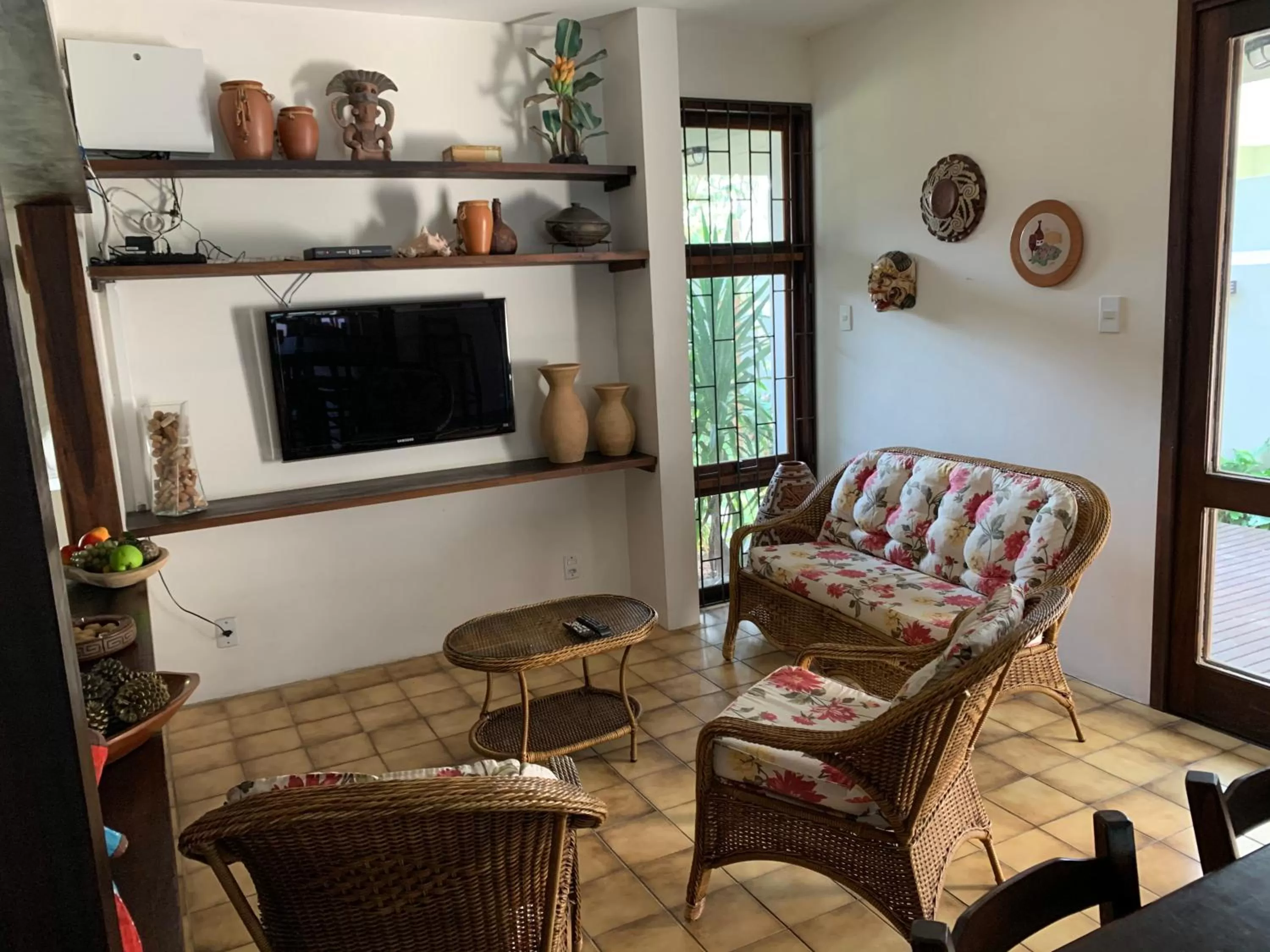 Seating Area in Beach House Floripa