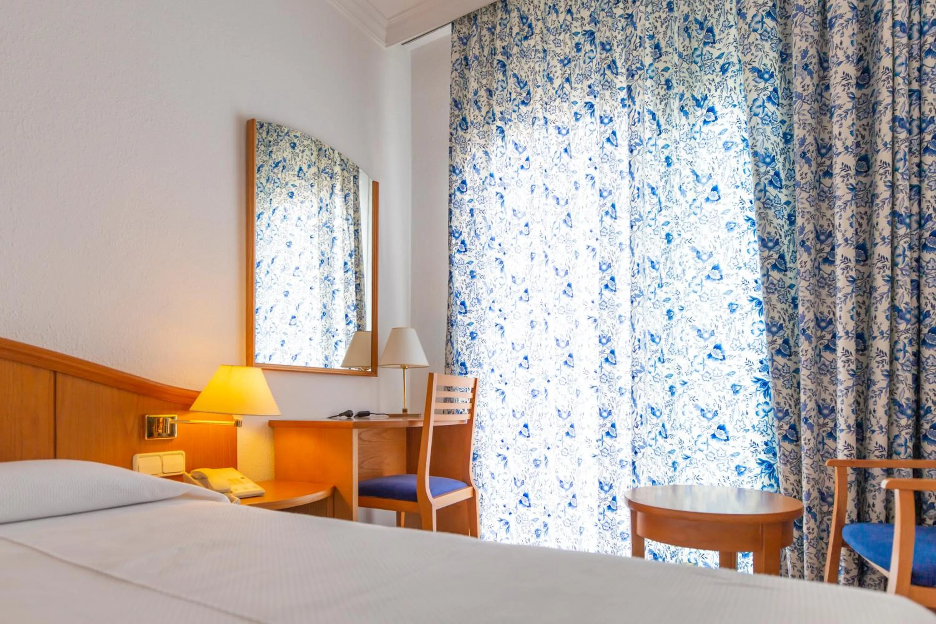 Decorative detail, Bed in Hotel Ramblamar