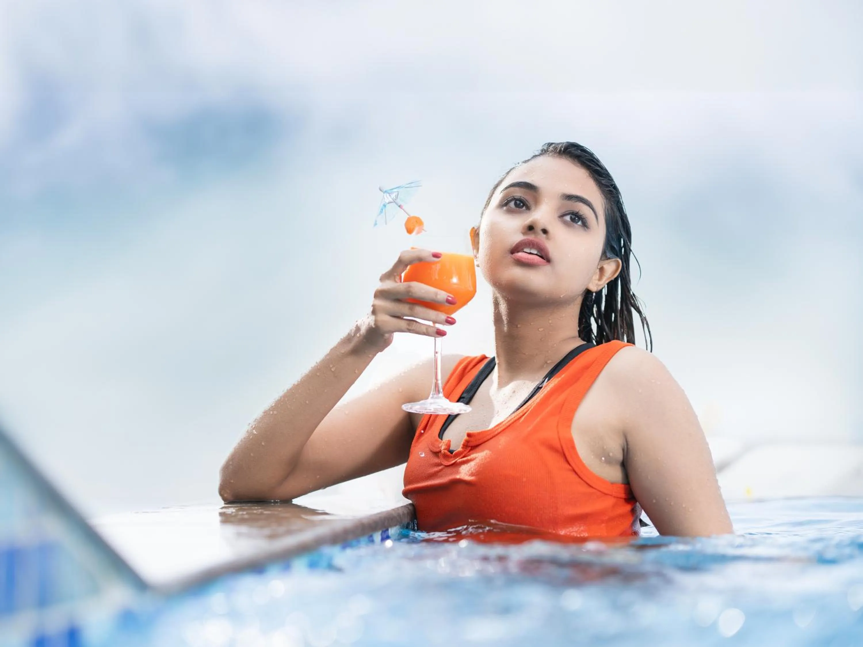 Pool view in Ragamaya Resort & Spa Munnar