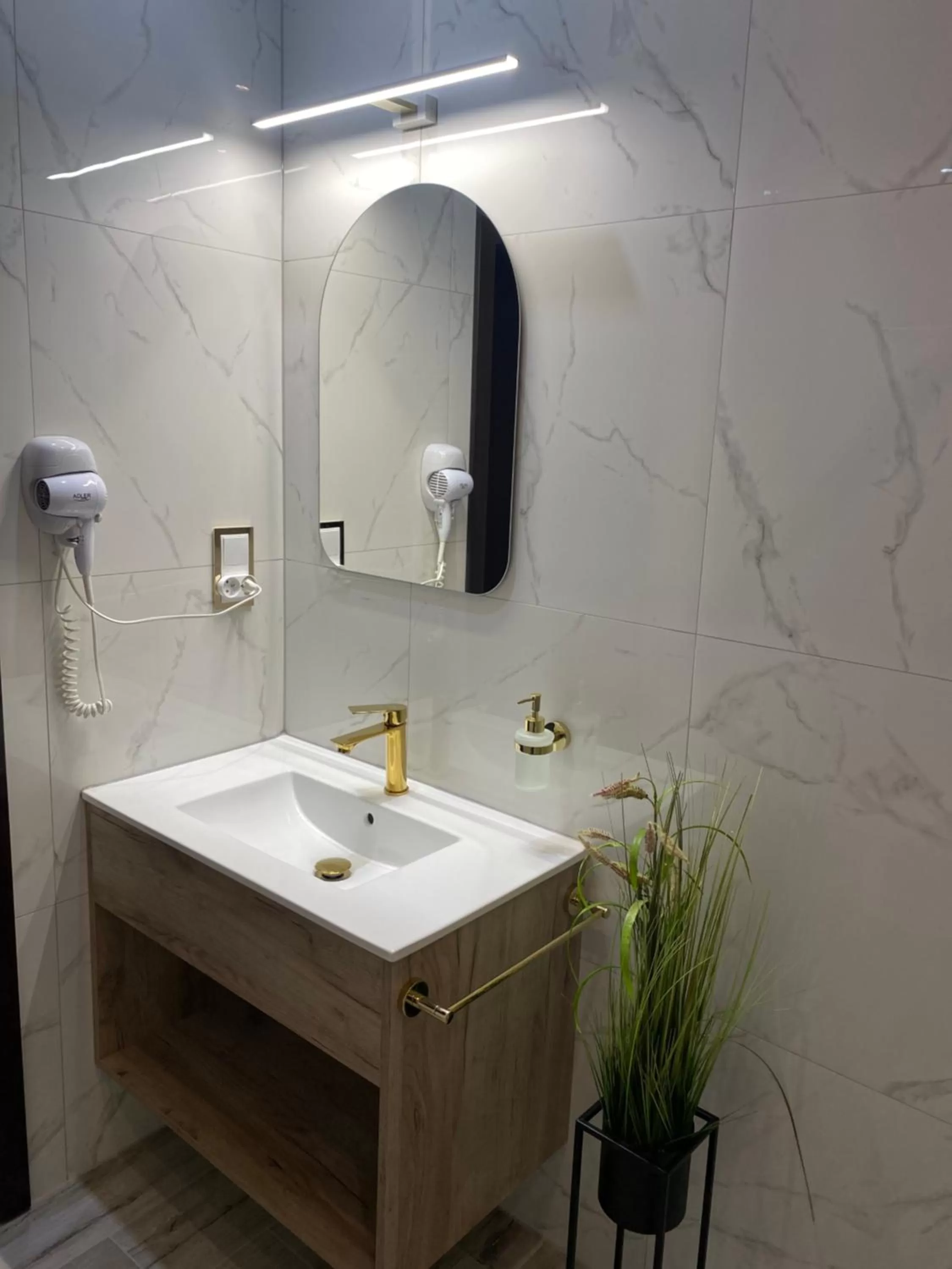 Bathroom in Pokoje Bakos Radocza