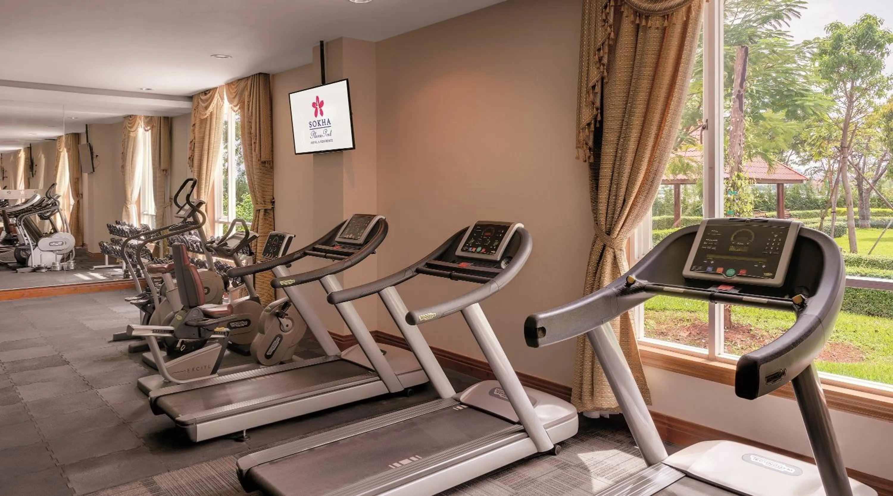 Fitness centre/facilities in Sokha Phnom Penh Residence