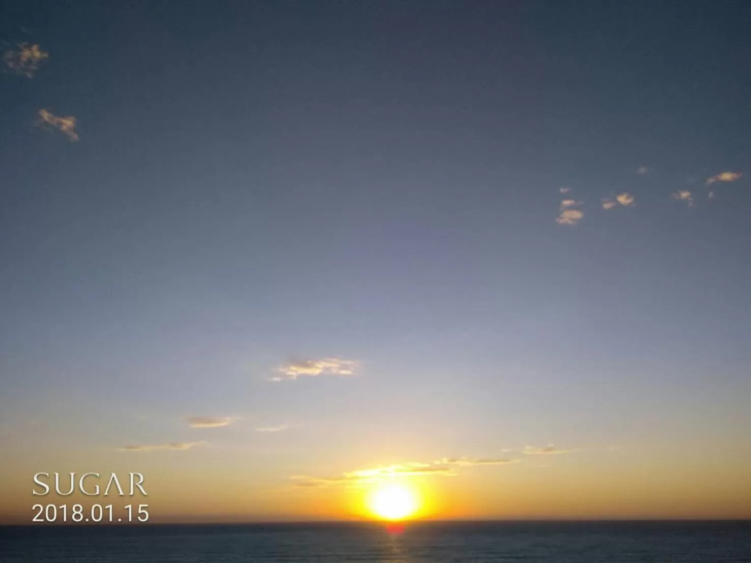 Sunrise in Hotel Lohas