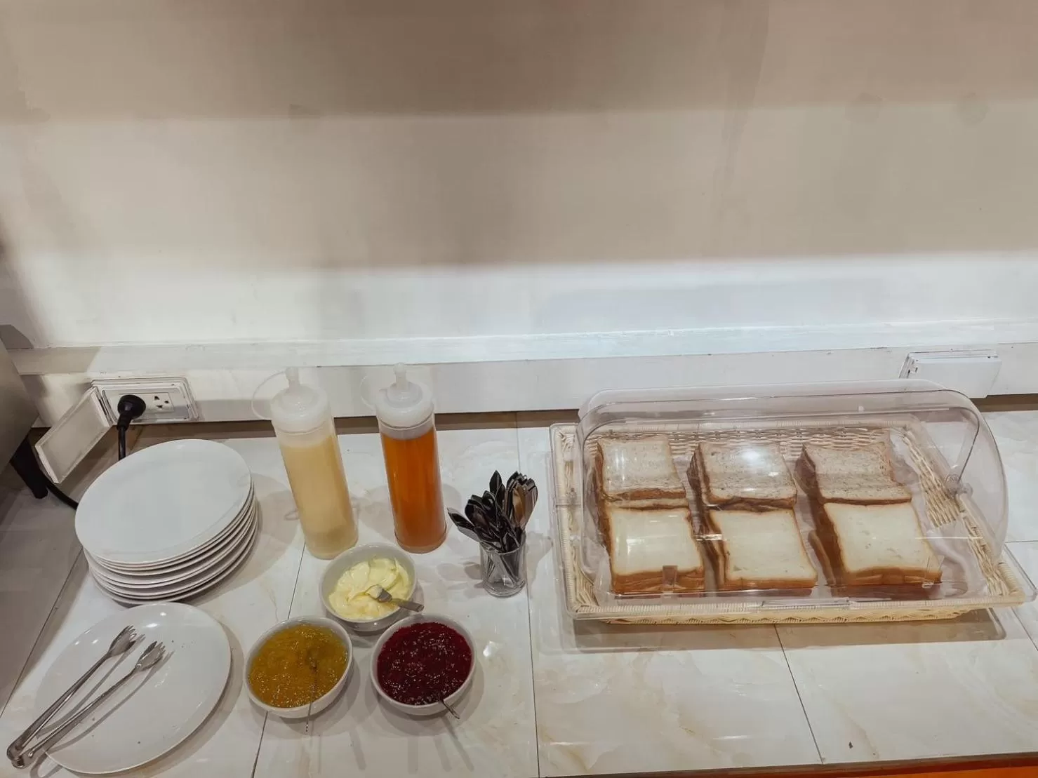 Kitchen or kitchenette in Hotel De Khuvieng