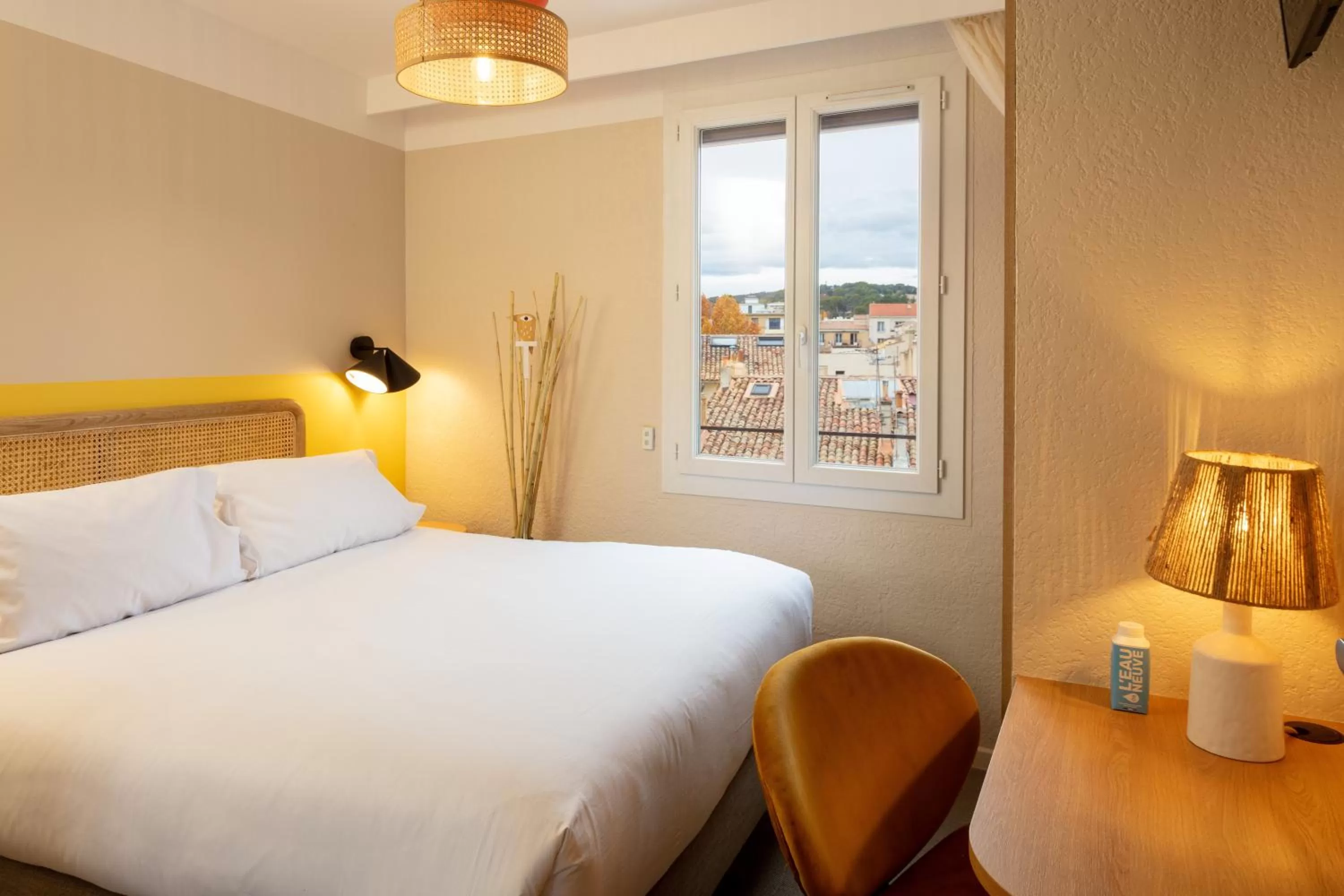 Bed in Hôtel Escaletto