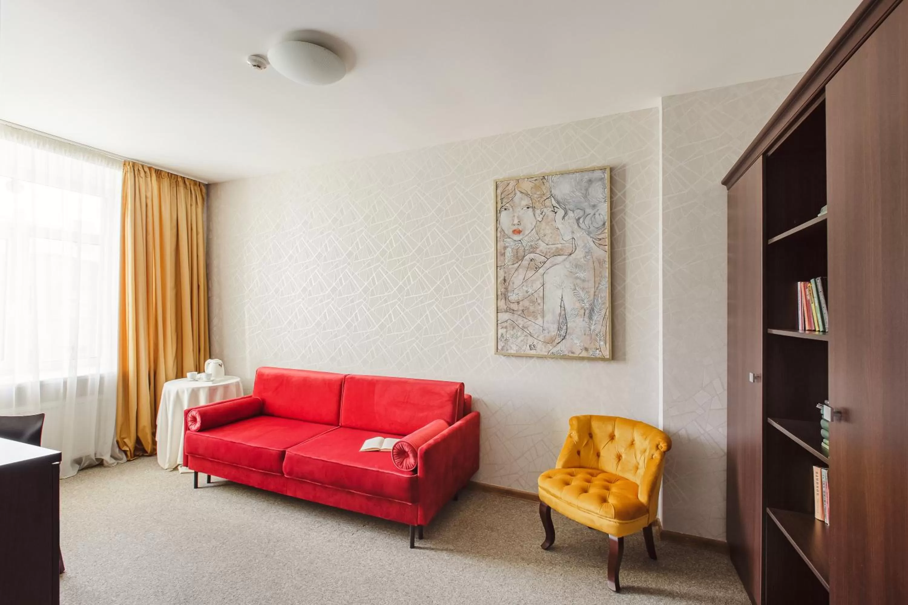 Living room in Old Town Hotel Bohema, Klaipėda