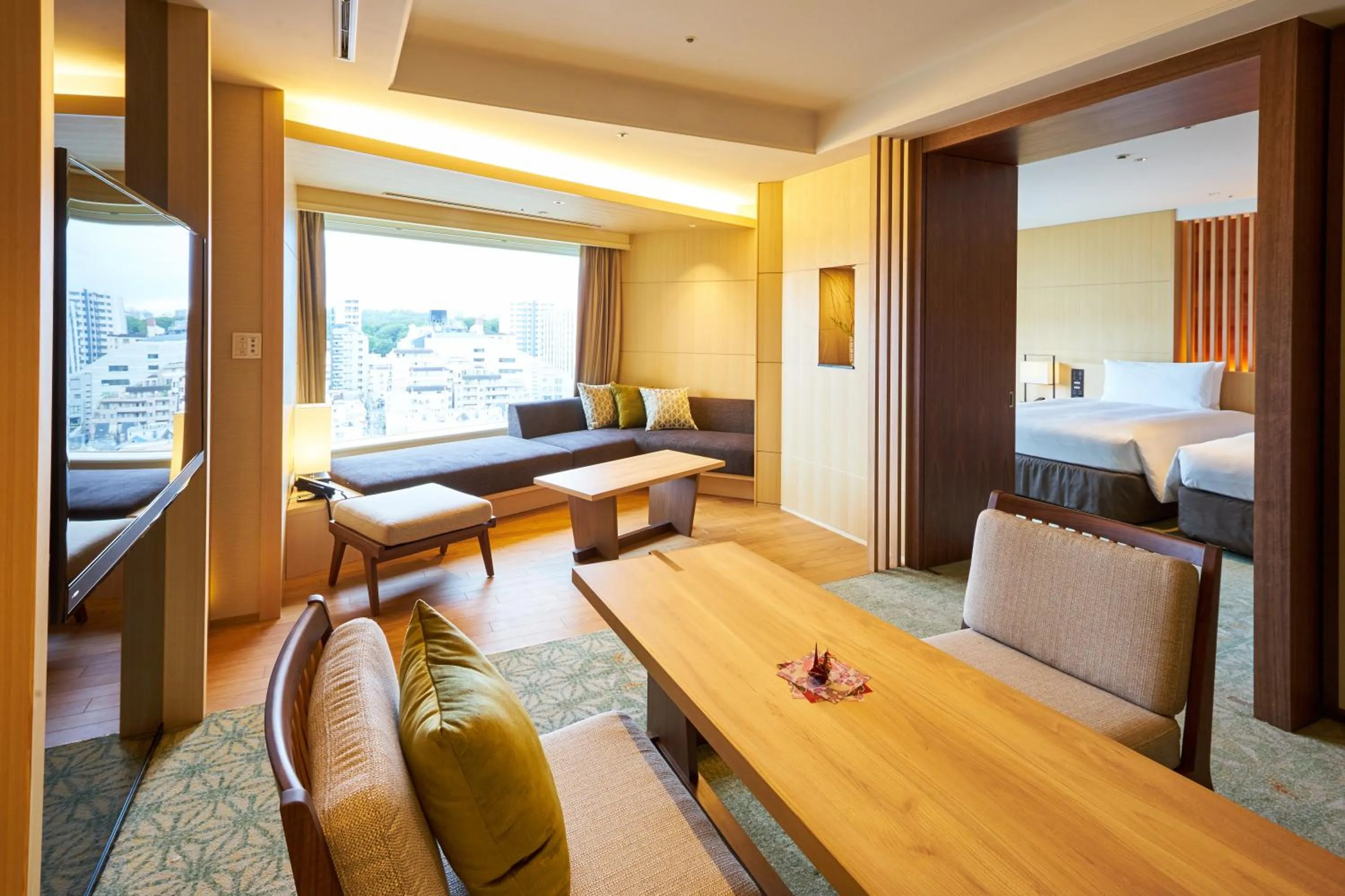 Living room in Hotel Gajoen Tokyo