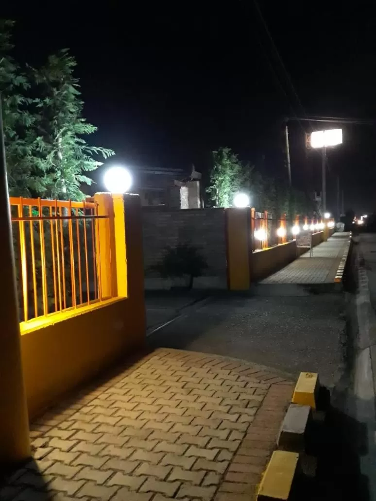 Facade/entrance in Drini Hotel