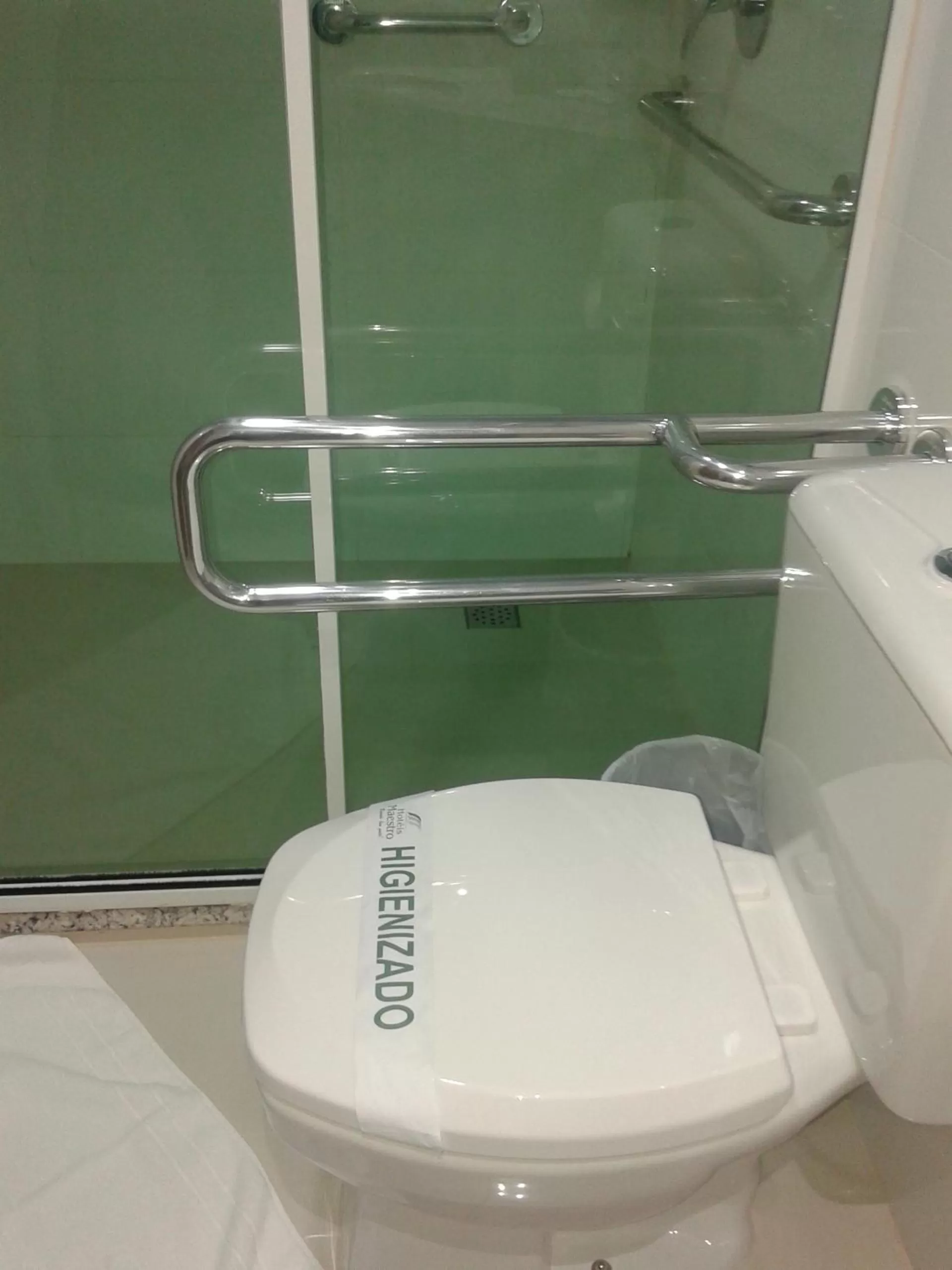 Bathroom in Hotel Maestro Villa Do Lago Toledo