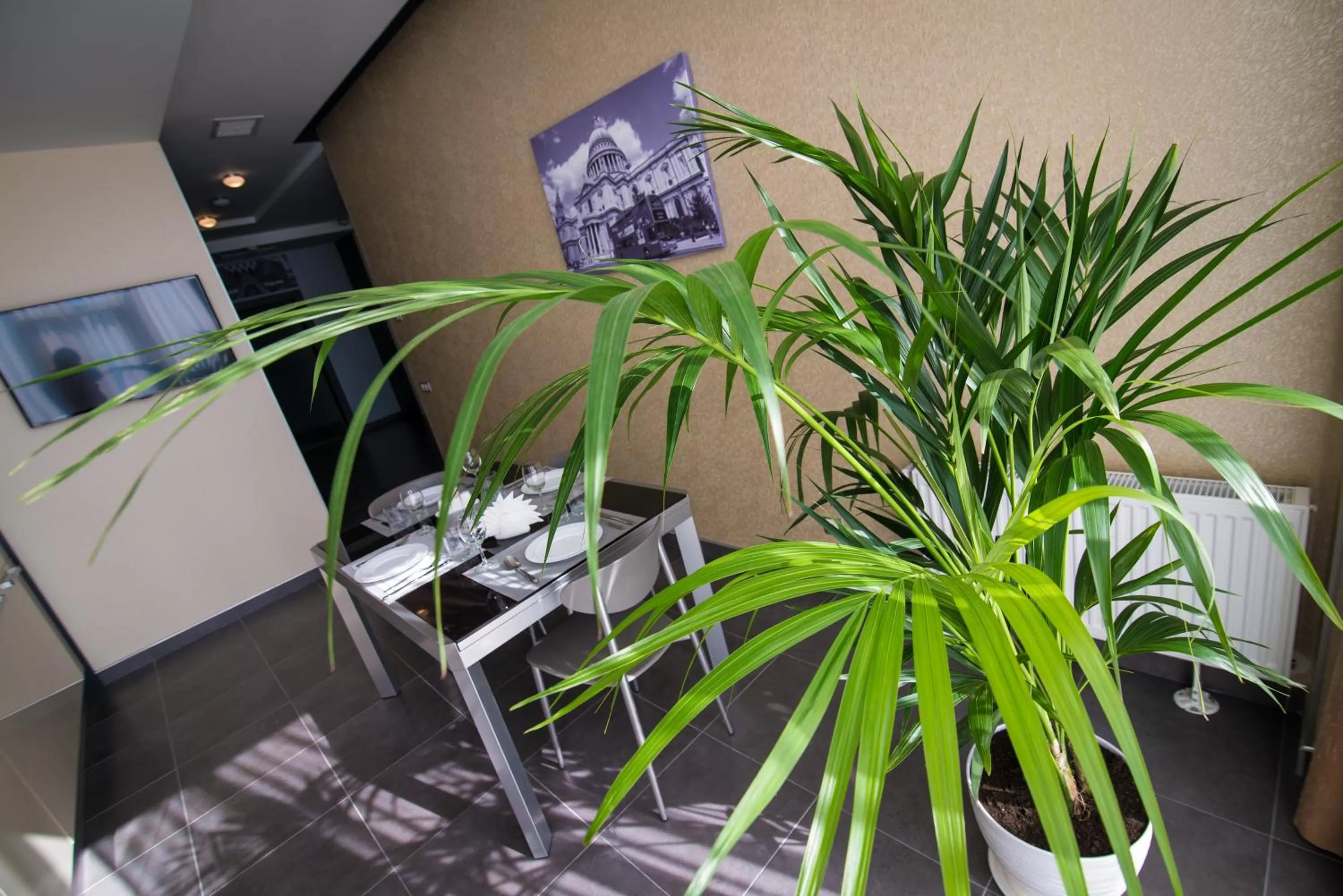 Decorative detail in 12th Floor Apartments