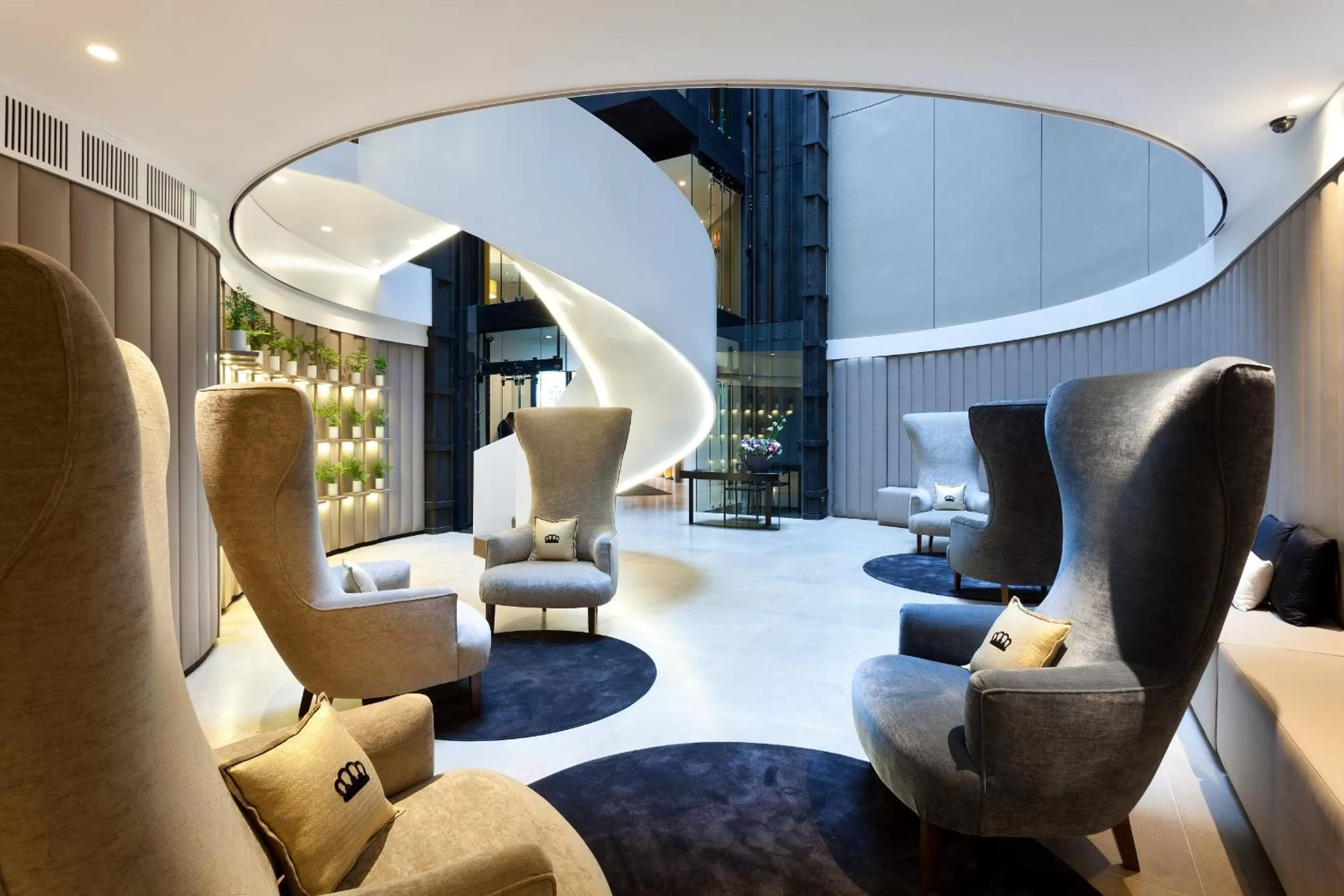Seating area in Hotel Condes de Barcelona