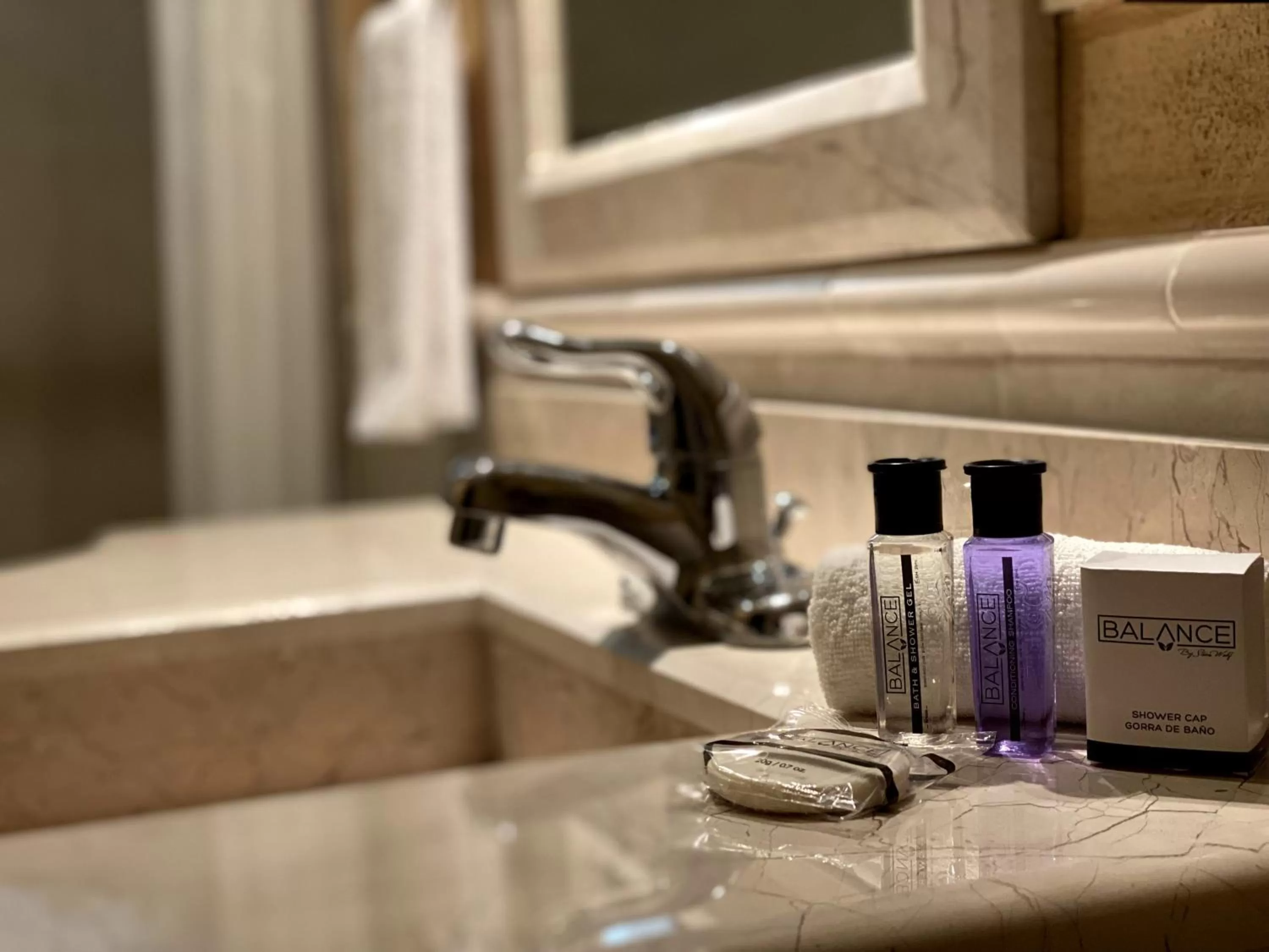 Bathroom in Hotel Escala Puebla Centro