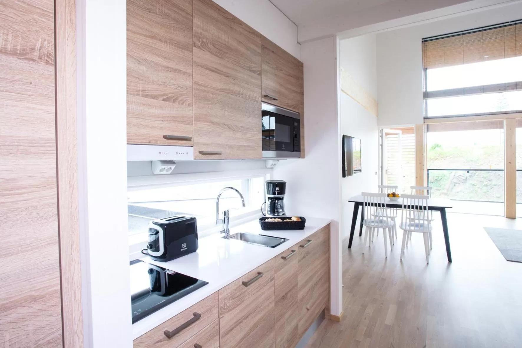 Kitchen or kitchenette in Eerikkilä Sport & Outdoor Resort