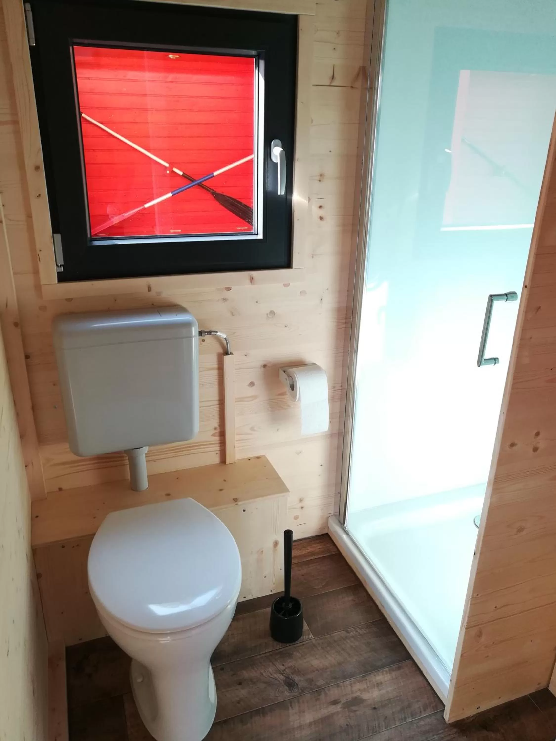 Bathroom in Gästehaus Schloss Plaue