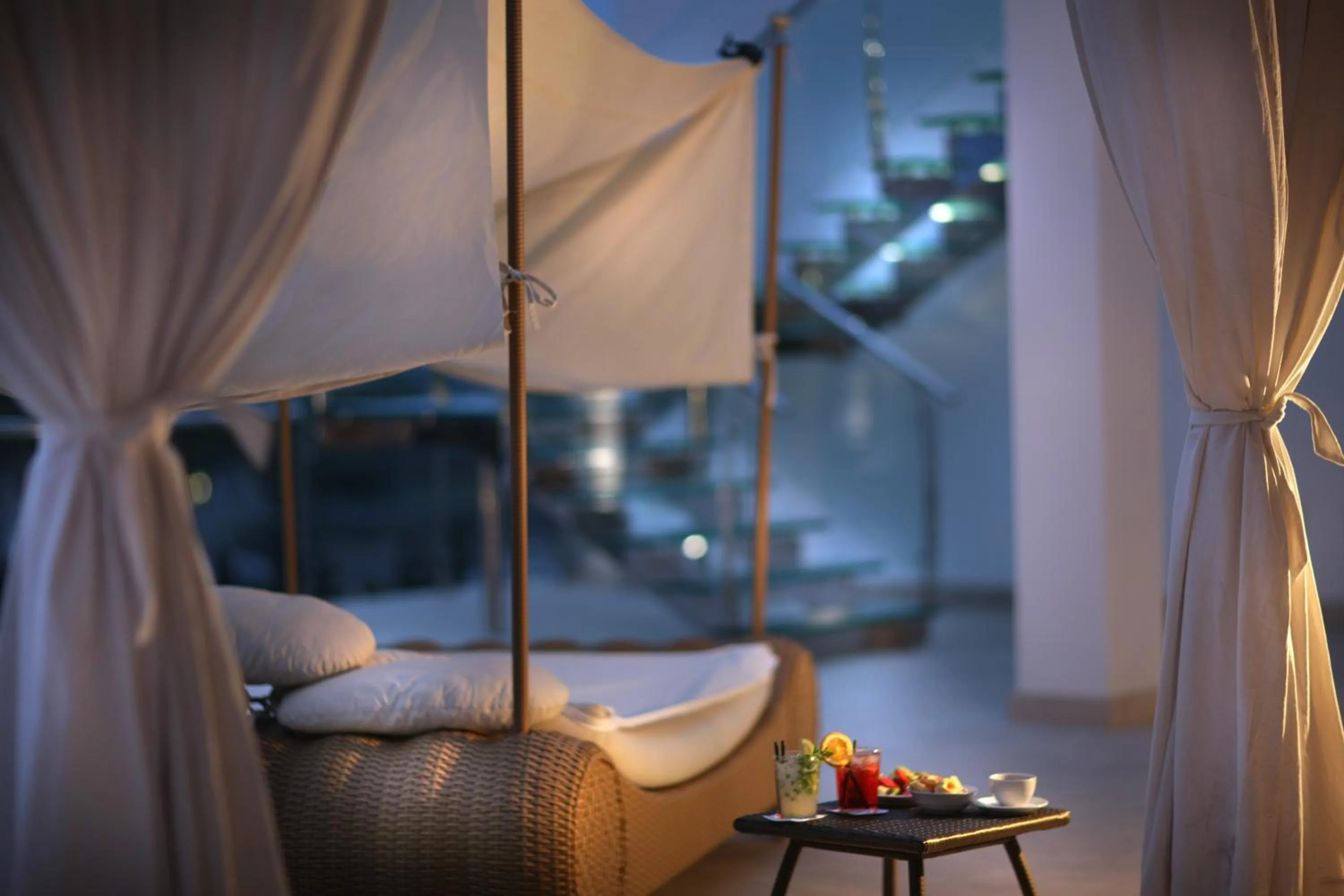 Balcony/Terrace, Bed in Relais Valle Dell'Idro