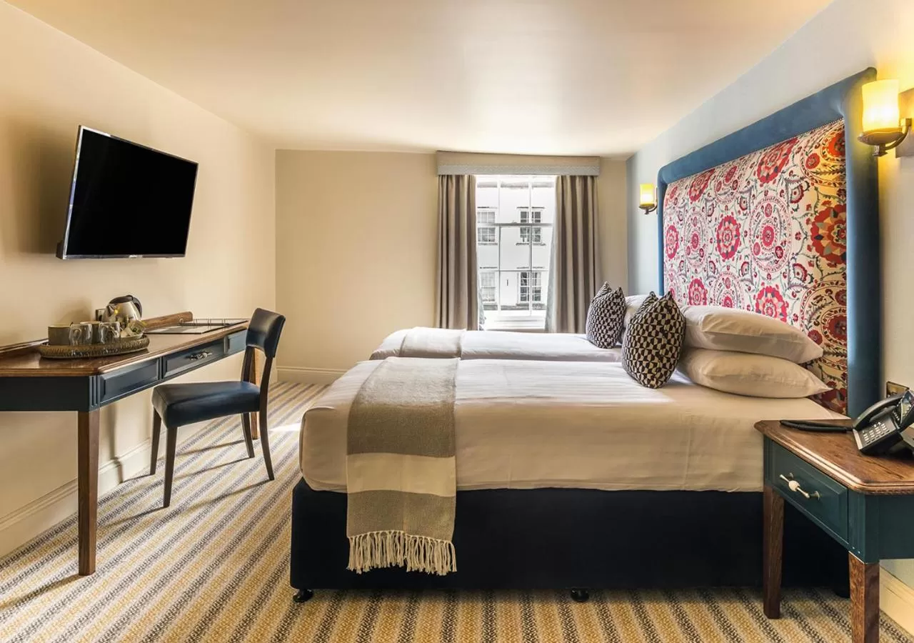 Bed in The George Hotel Colchester