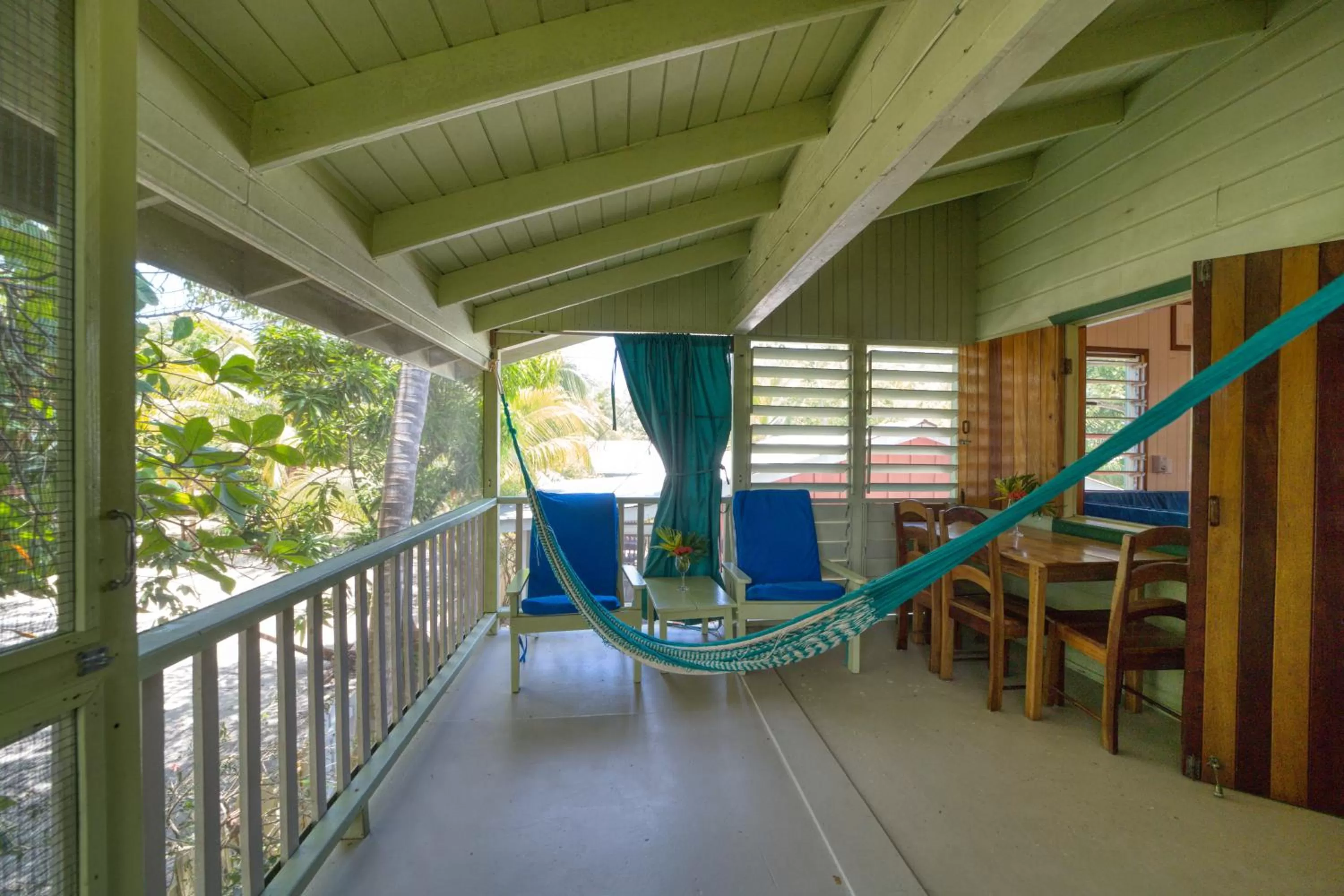 Patio, Balcony/Terrace in Placencia Villas